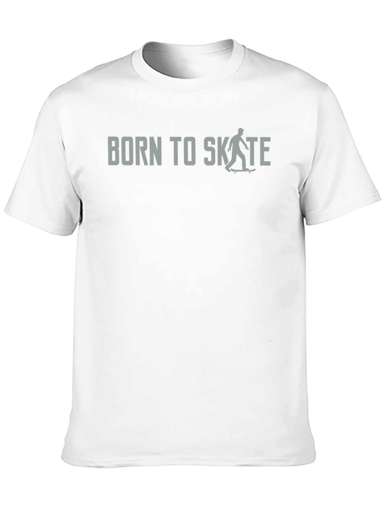 Born To Skate Black Graphic Tee