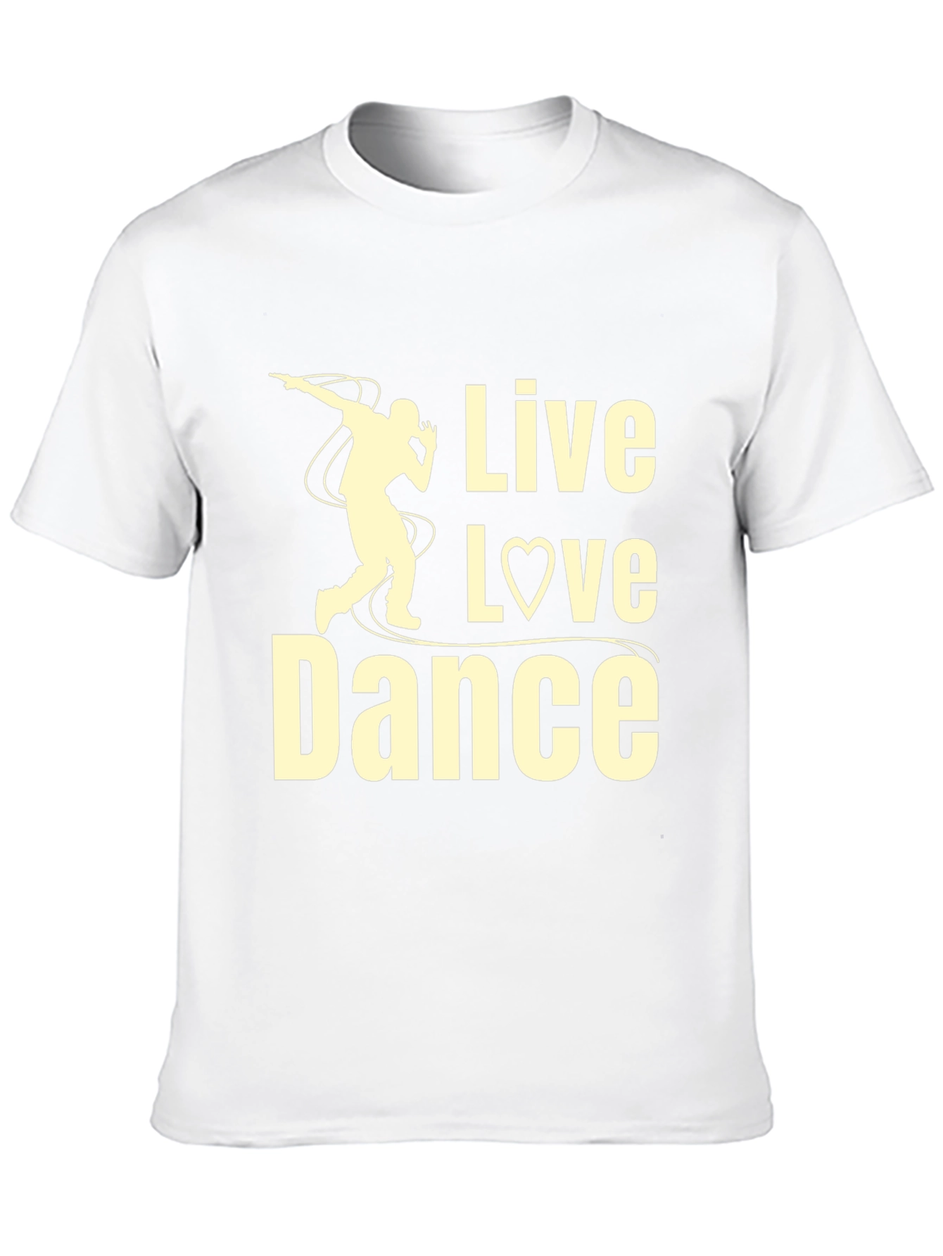 Live Love Dance T-Shirt - Stylish Dancer Graphic Tee