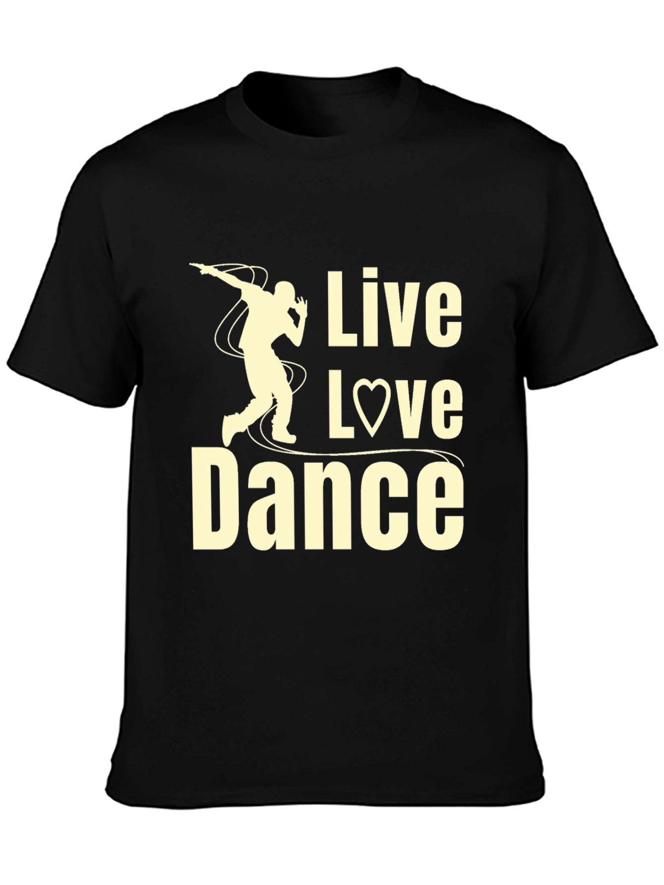 Live Love Dance T-Shirt - Stylish Dancer Graphic Tee