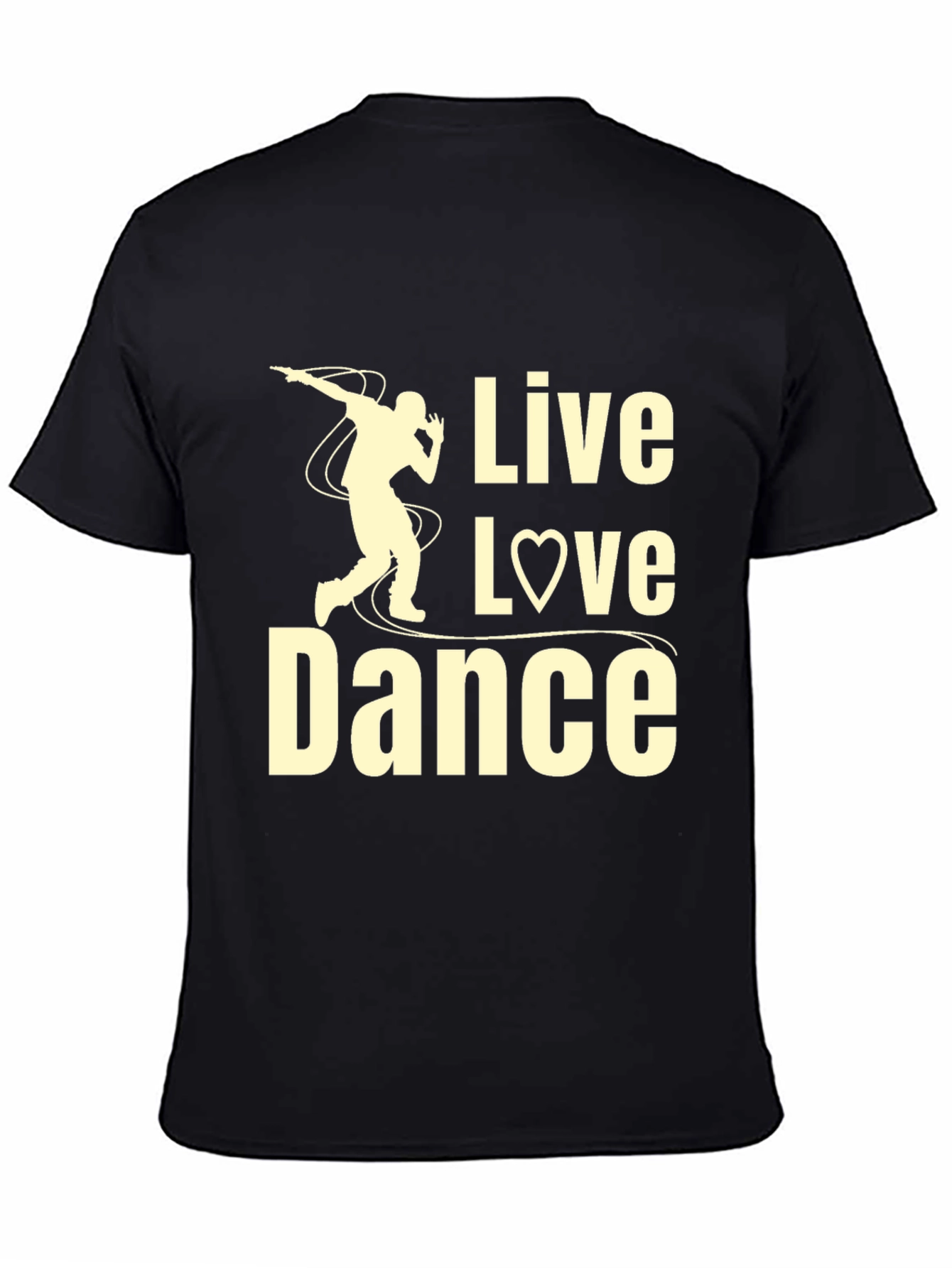 Live Love Dance T-Shirt - Stylish Dancer Graphic Tee