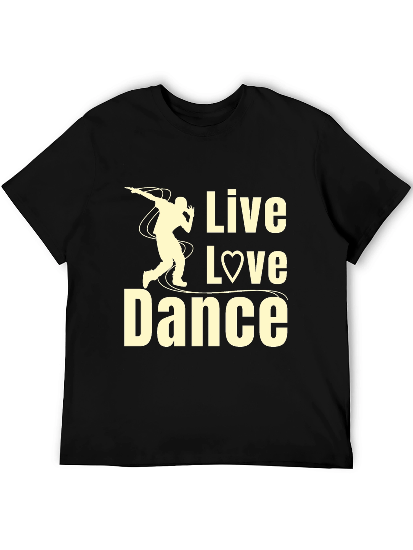 Live Love Dance T-Shirt - Stylish Dancer Graphic Tee