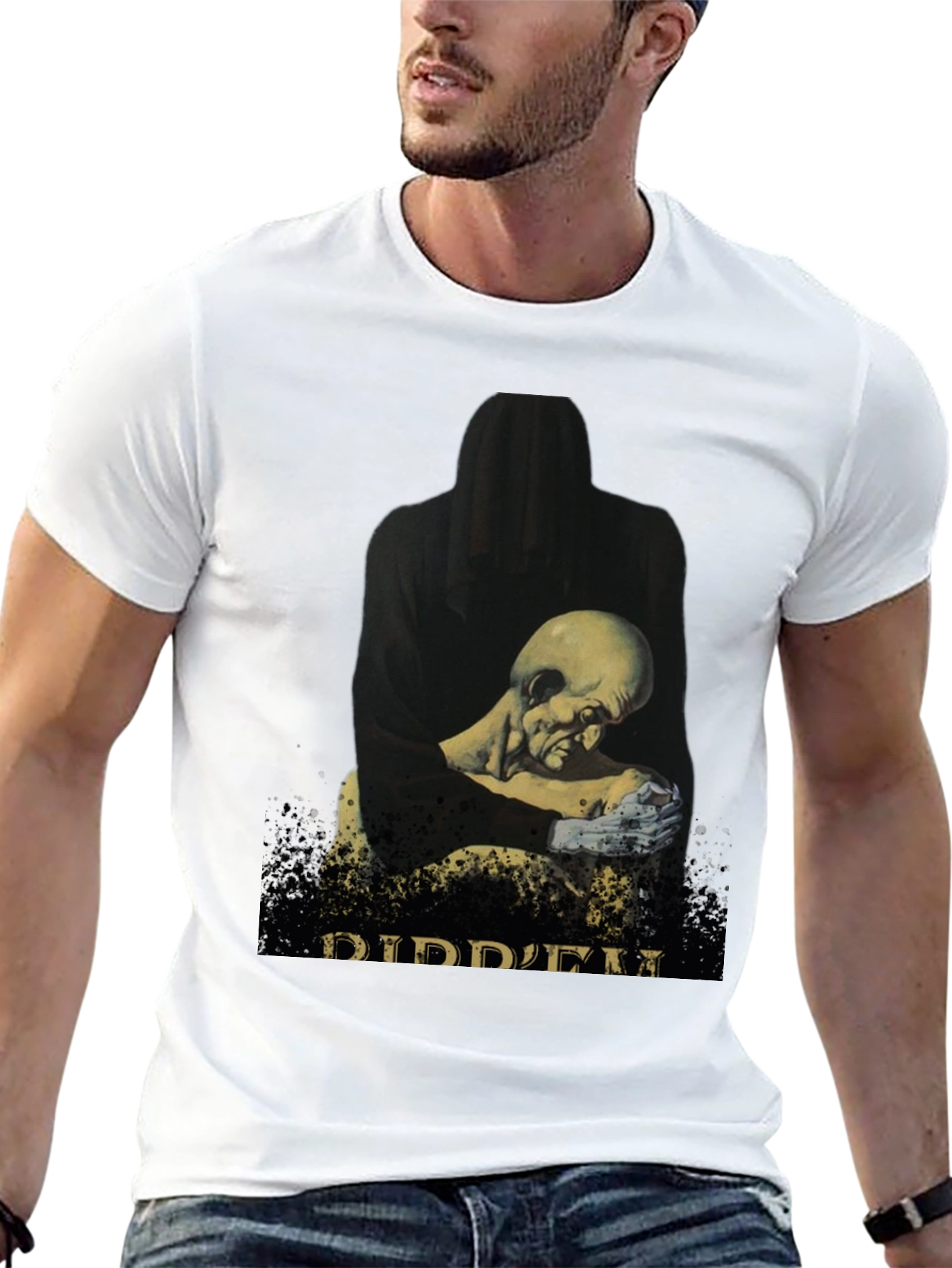 DIDDEM Graphic Tee - Black Crew Neck T-Shirt