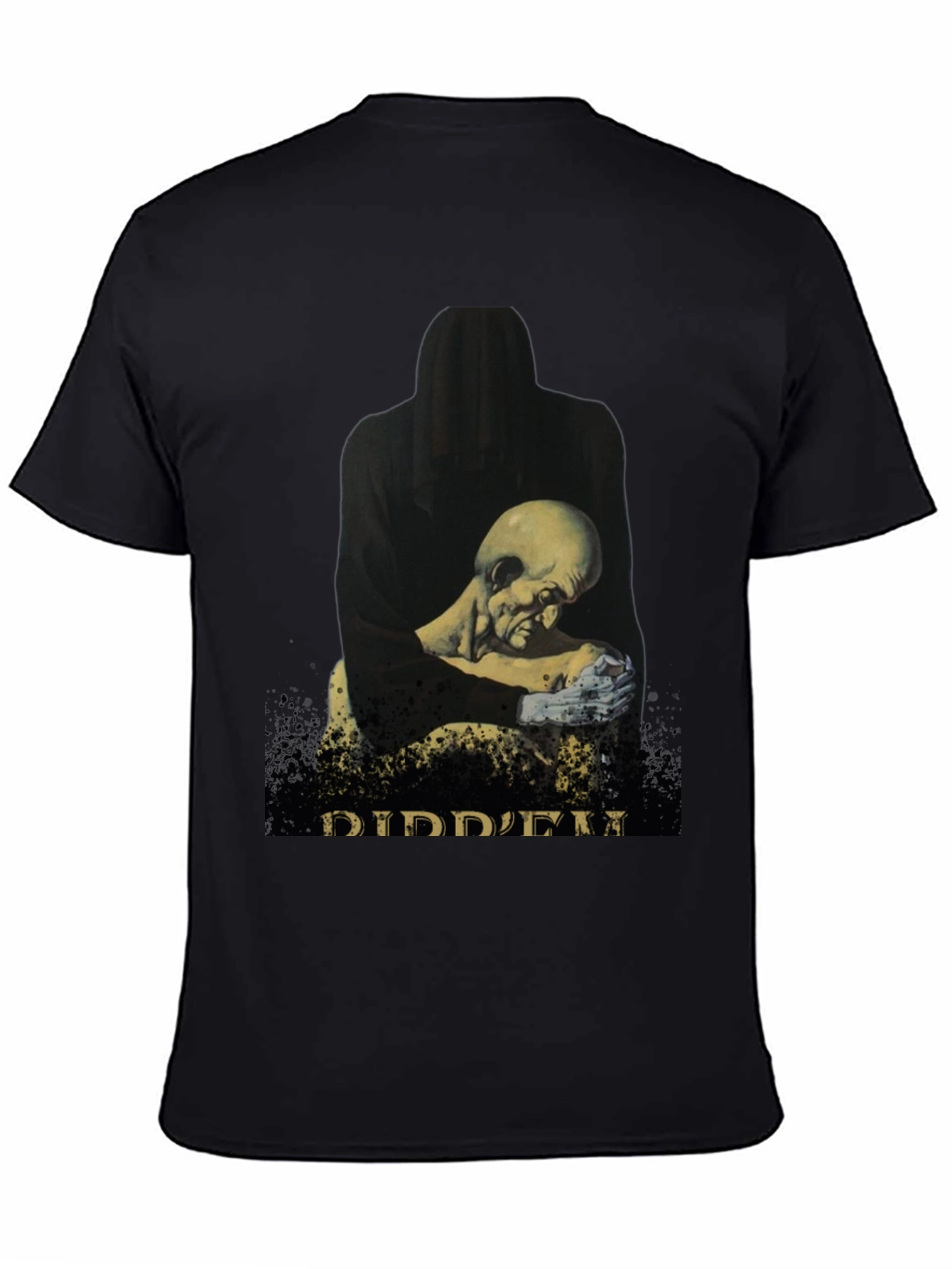 DIDDEM Graphic Tee - Black Crew Neck T-Shirt