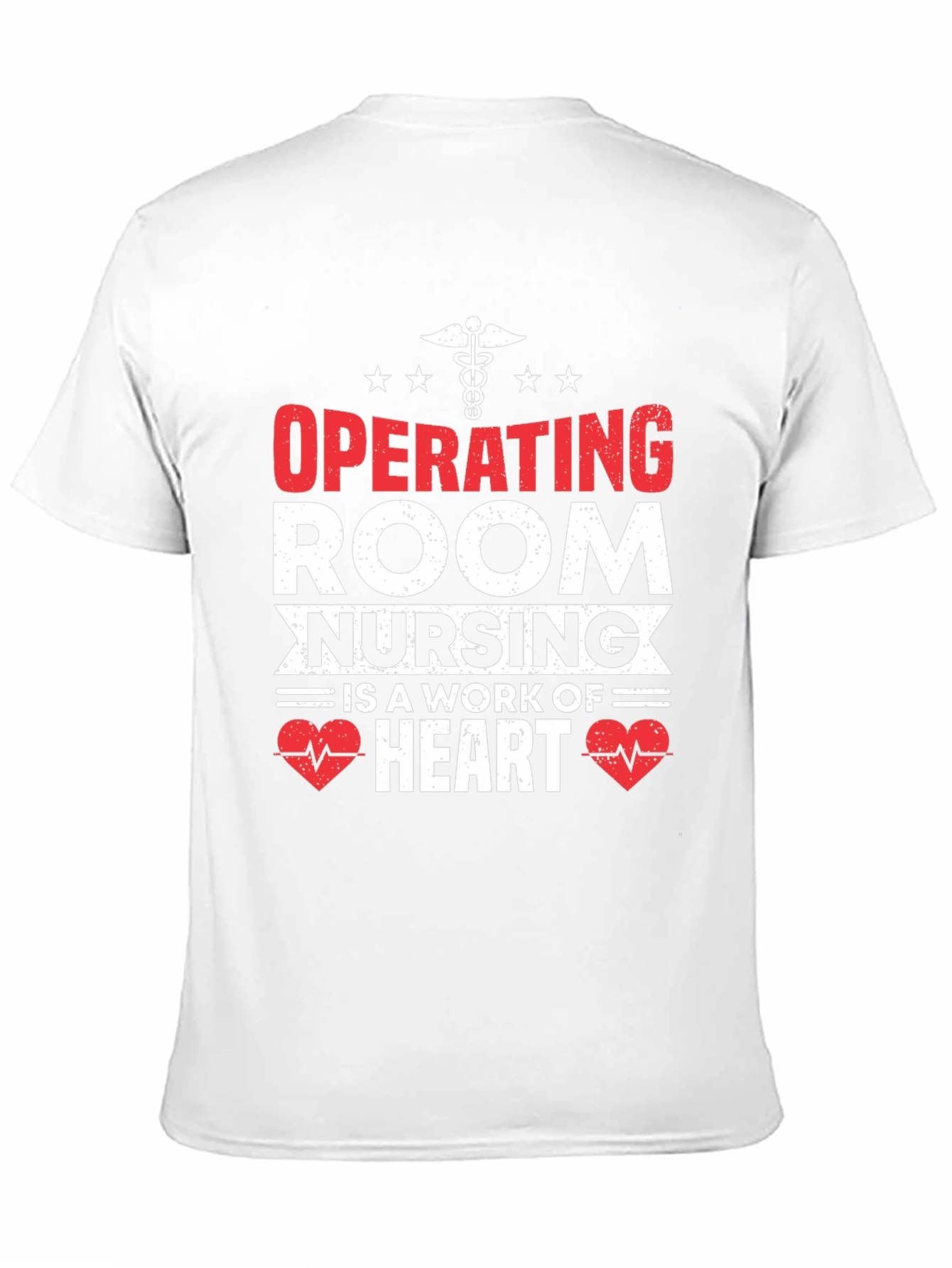 Operating Room Nursing Heart T-Shirt
