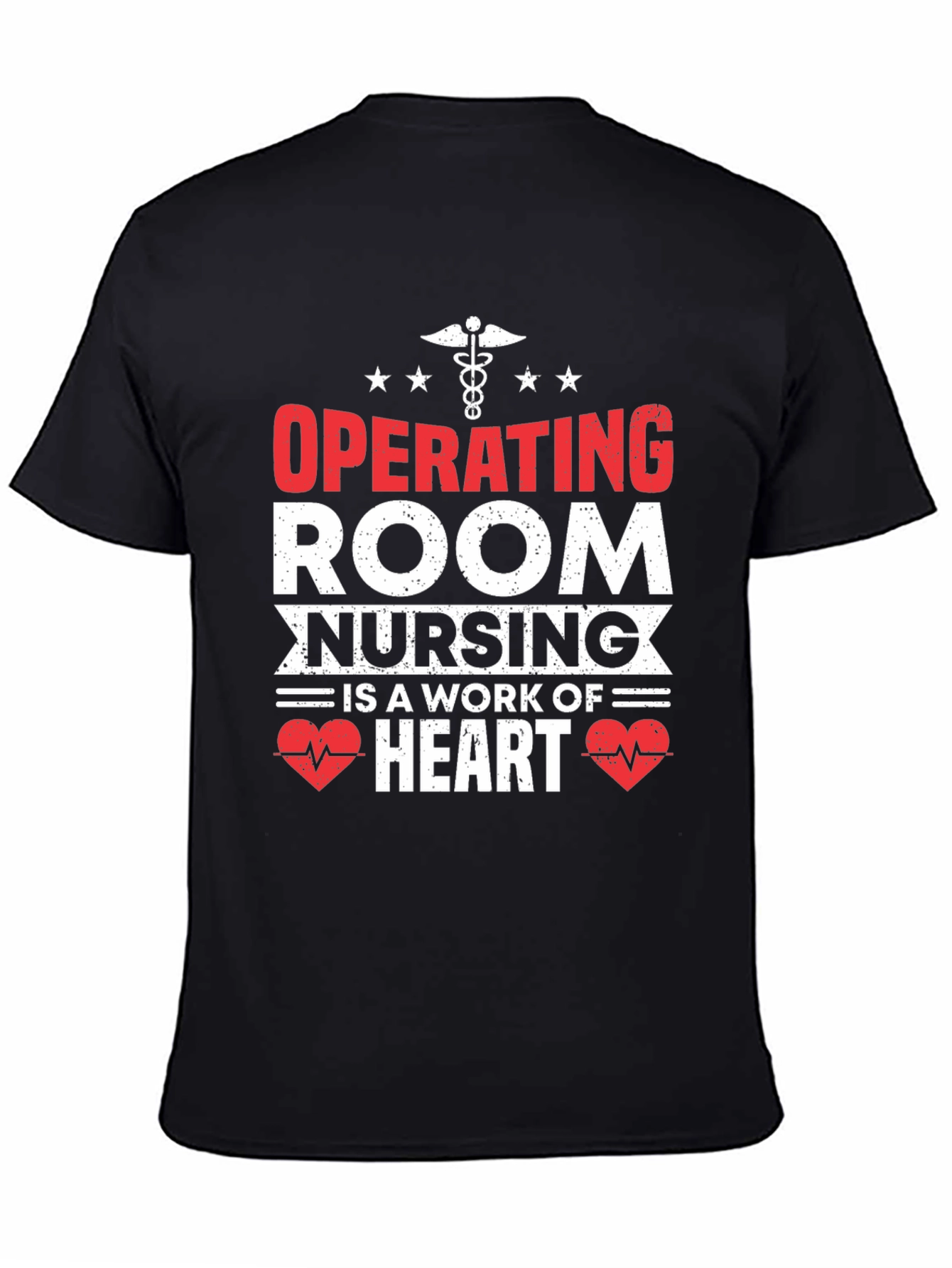Operating Room Nursing Heart T-Shirt