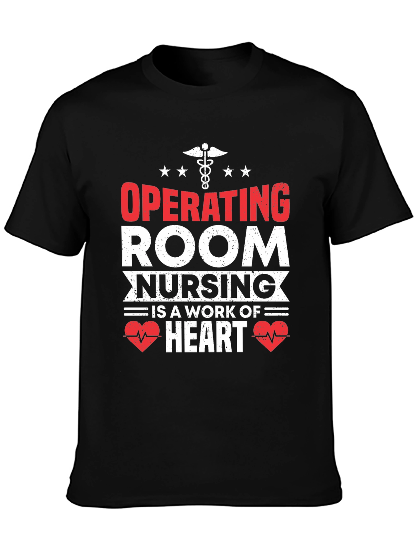 Operating Room Nursing Heart T-Shirt