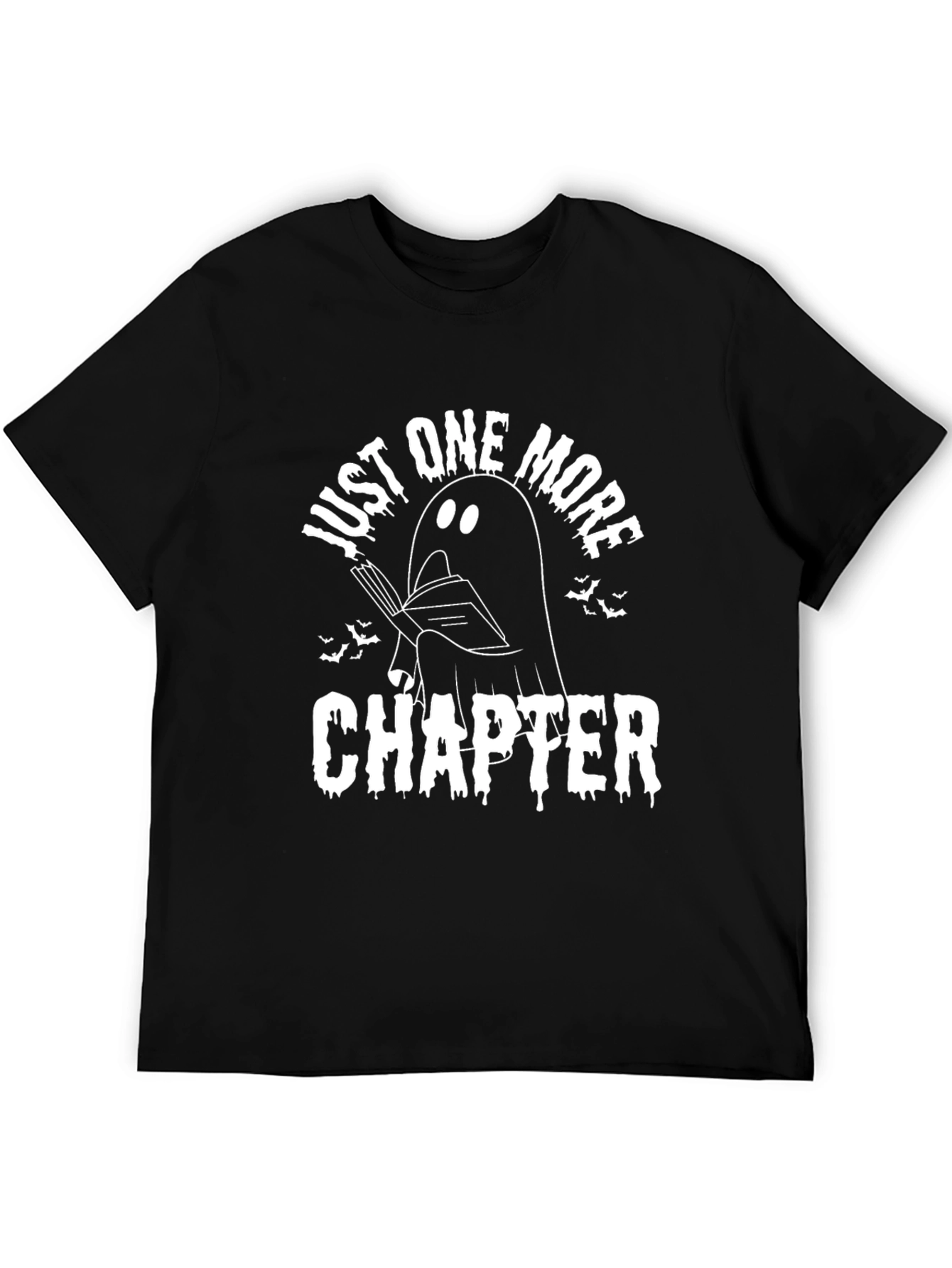 Just One More Chapter Ghost T-Shirt