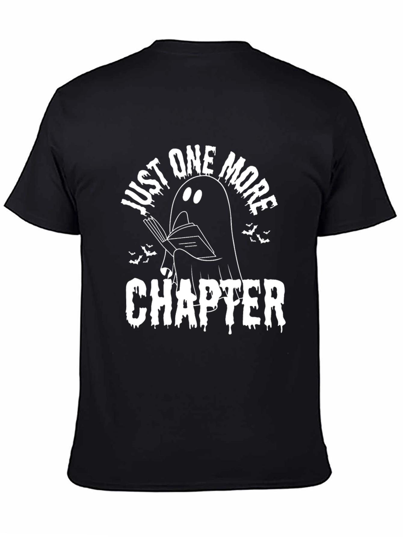 Just One More Chapter Ghost T-Shirt