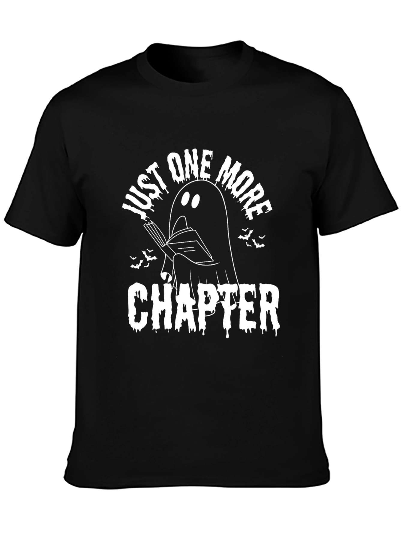 Just One More Chapter Ghost T-Shirt