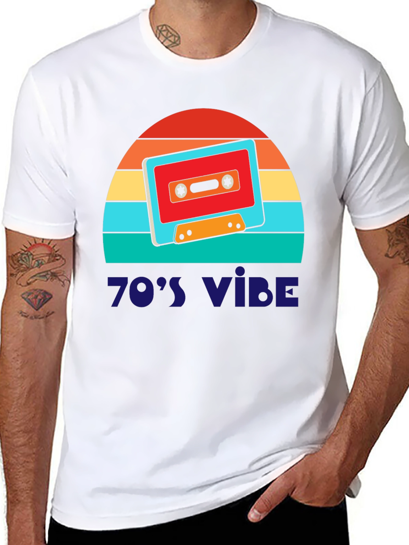 Retro 70s Vibe Graphic Tee