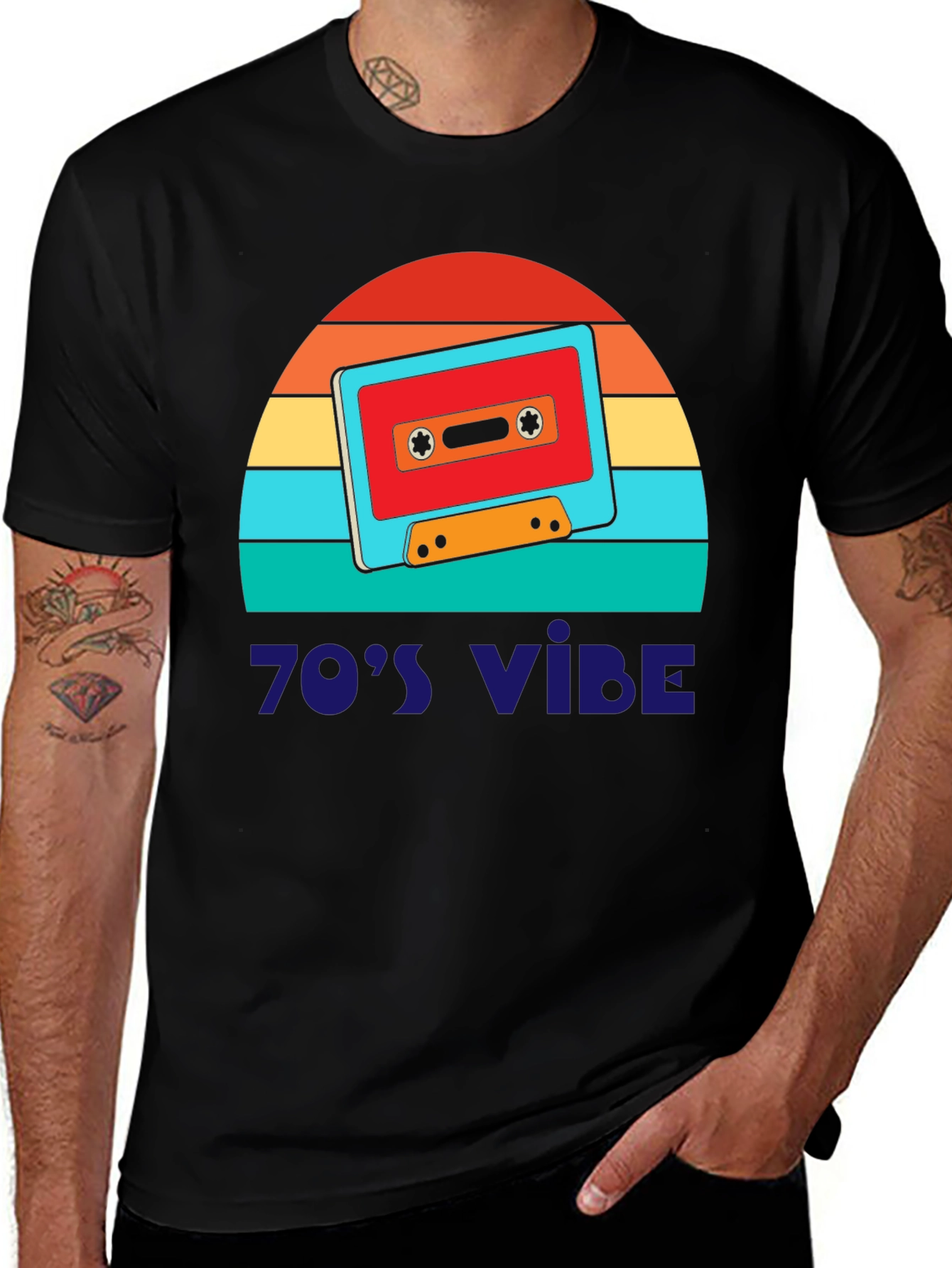 Retro 70s Vibe Graphic Tee