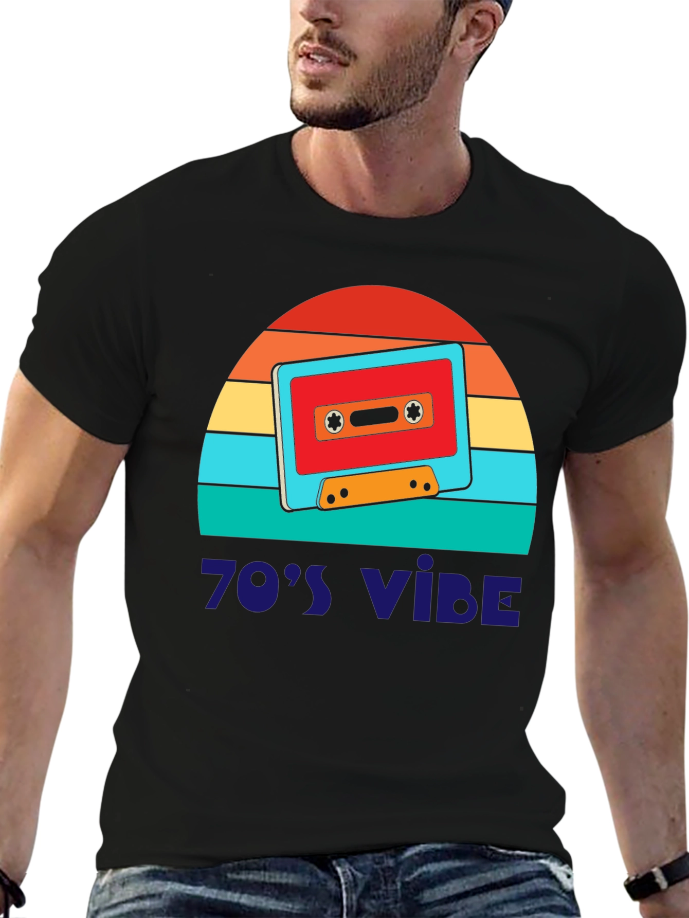 Retro 70s Vibe Graphic Tee