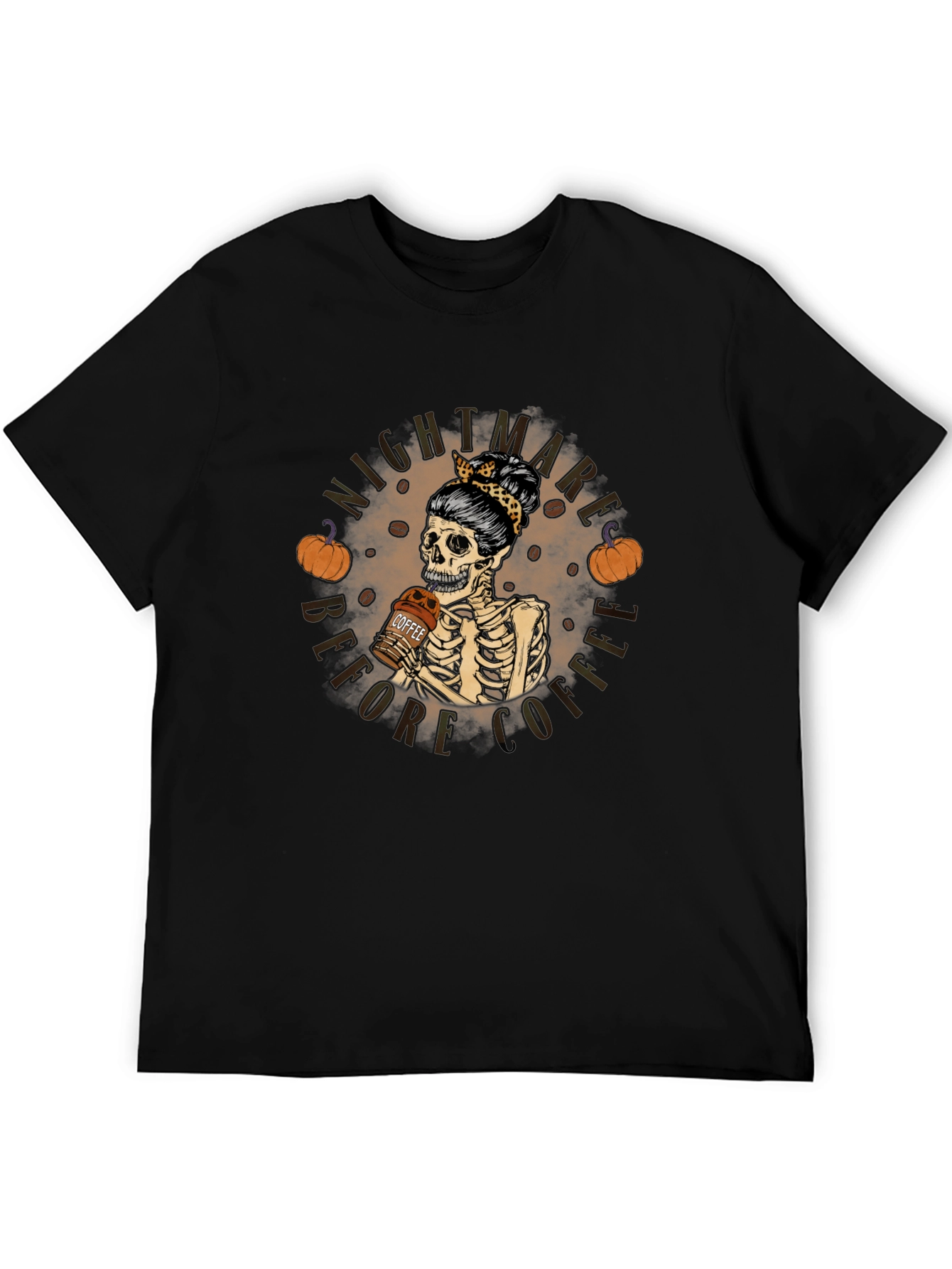 Nightmare Before Coffee Skeleton T-Shirt