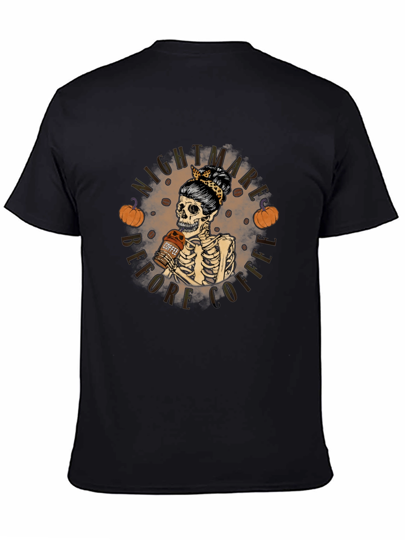 Nightmare Before Coffee Skeleton T-Shirt