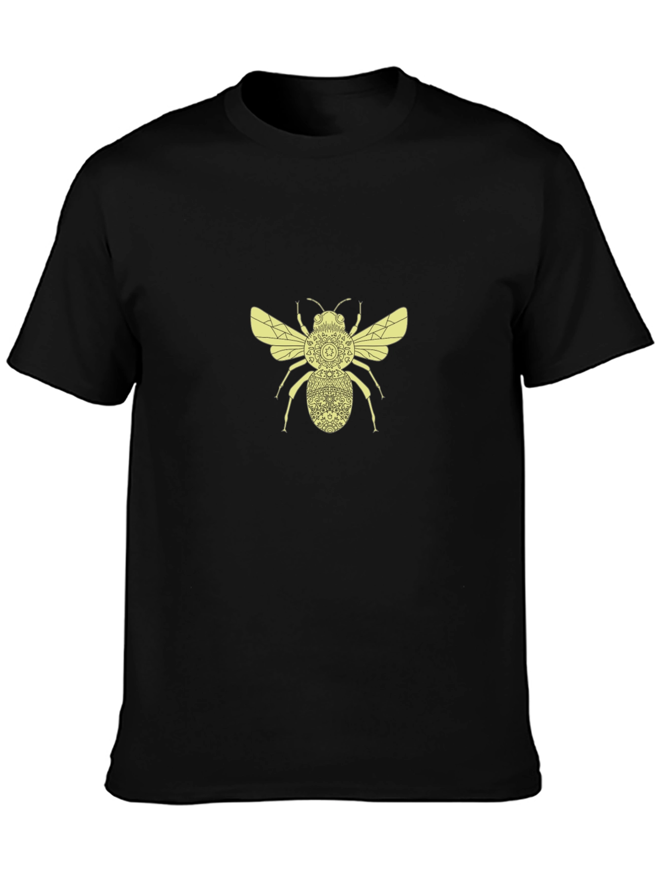 Bee Graphic T-Shirt - Black