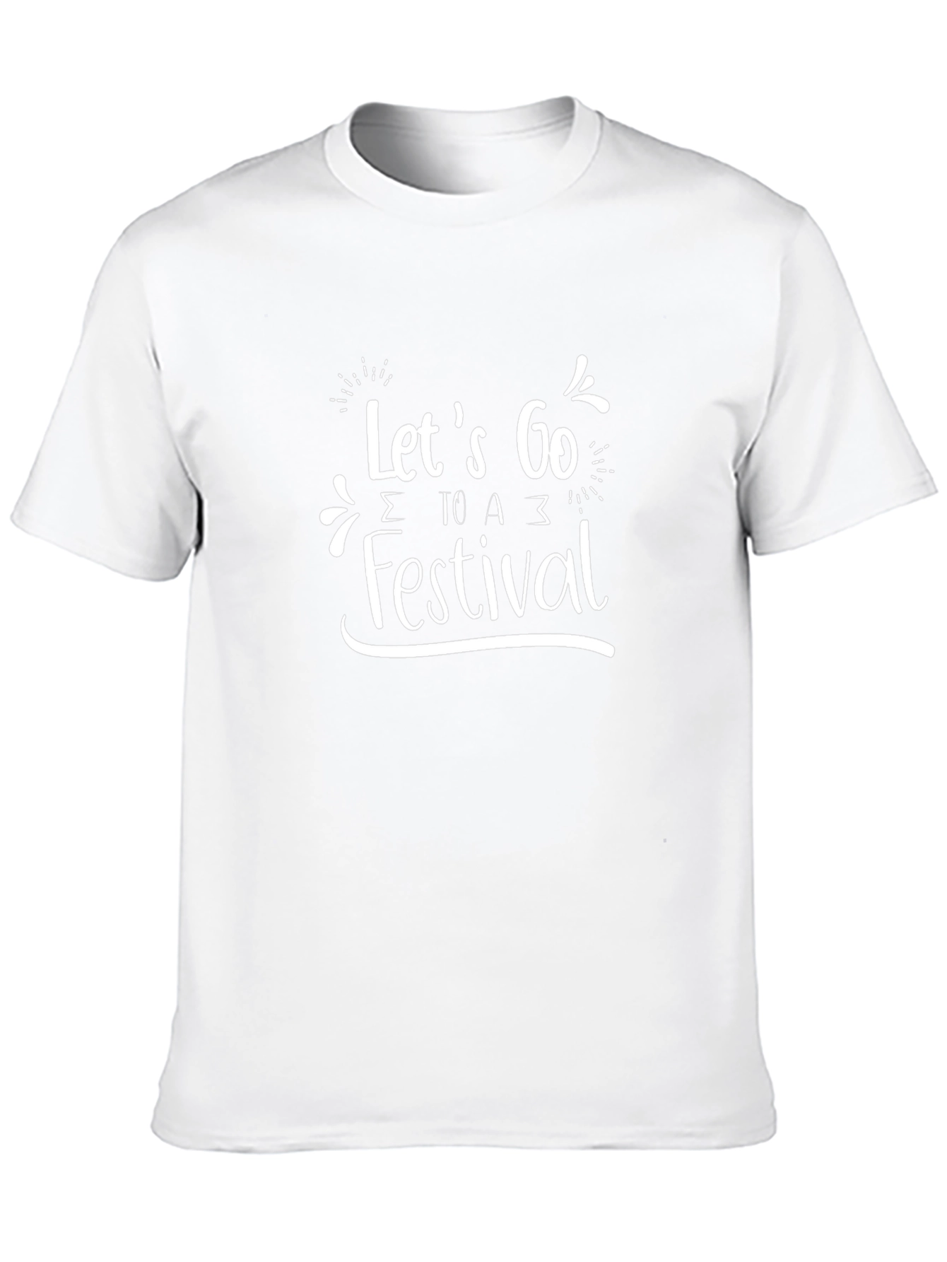 Lets Go To A Festival Graphic T-Shirt