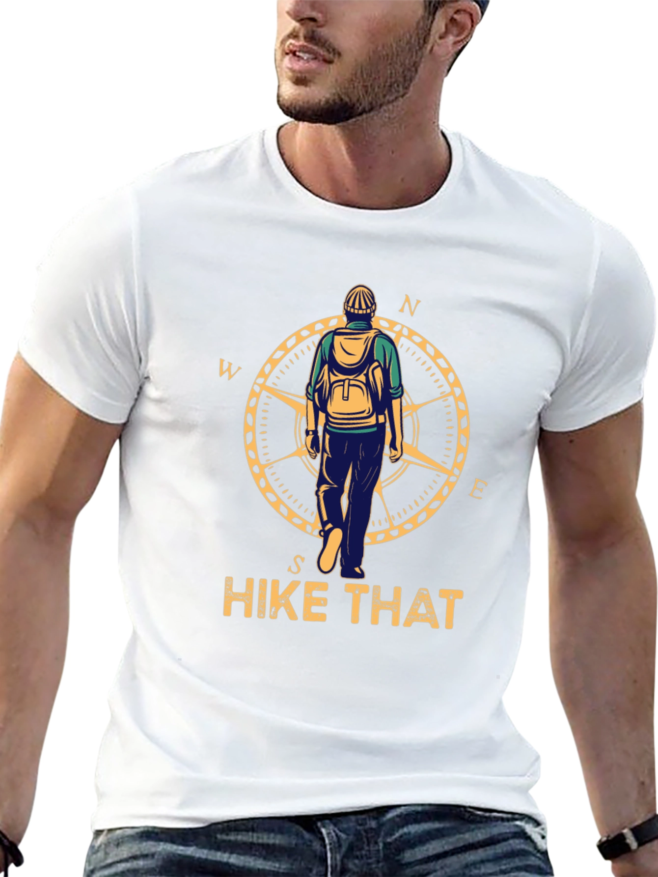 Hike That Graphic Tee - Adventure Awaits!