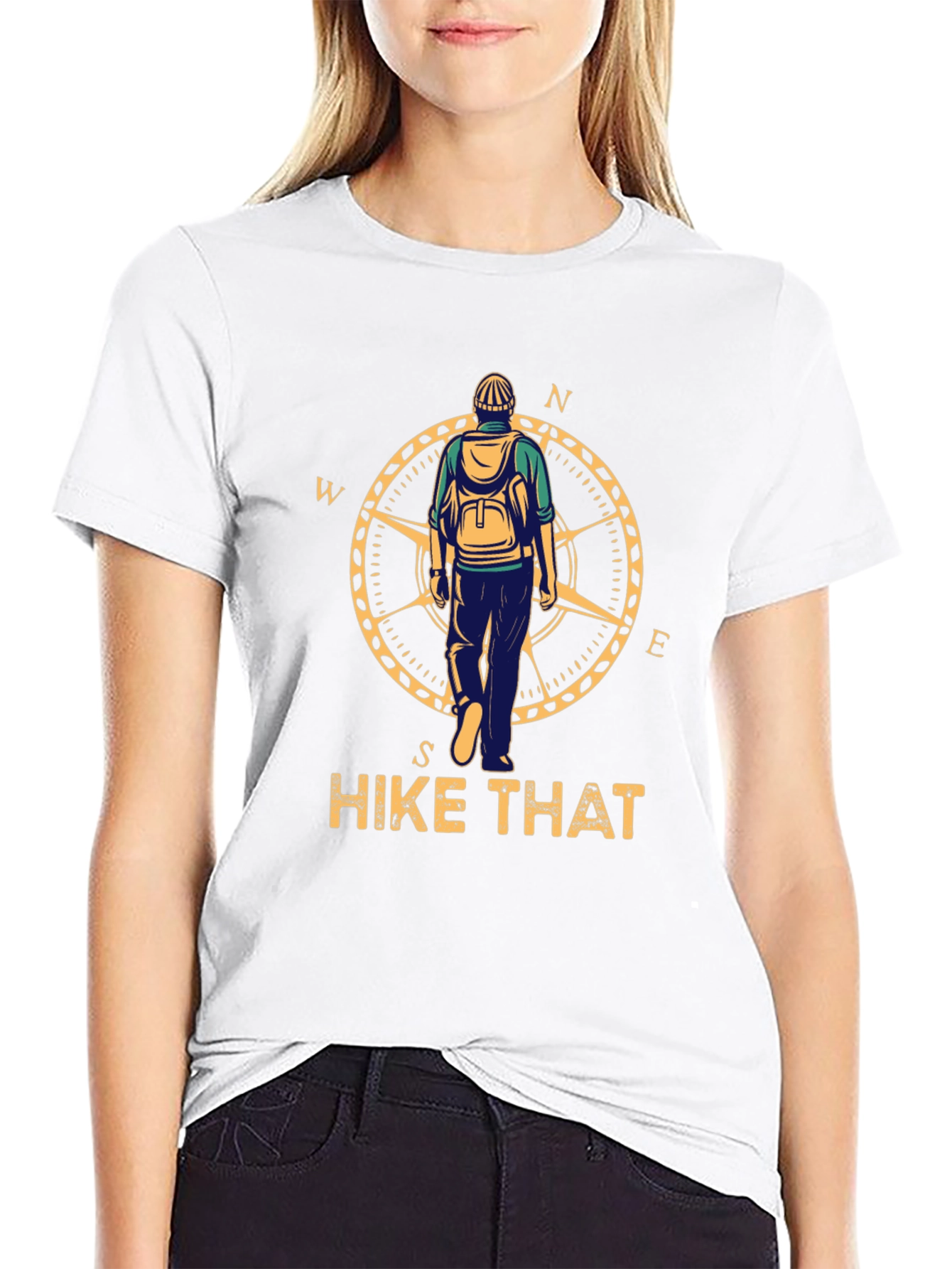 Hike That Graphic Tee - Adventure Awaits!