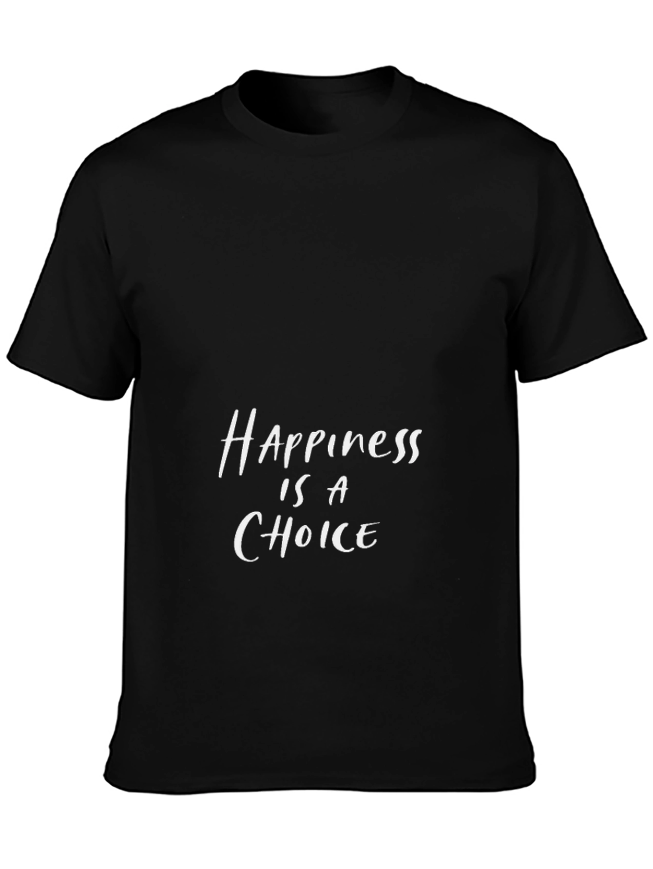 Happiness Is A Choice Black T-Shirt