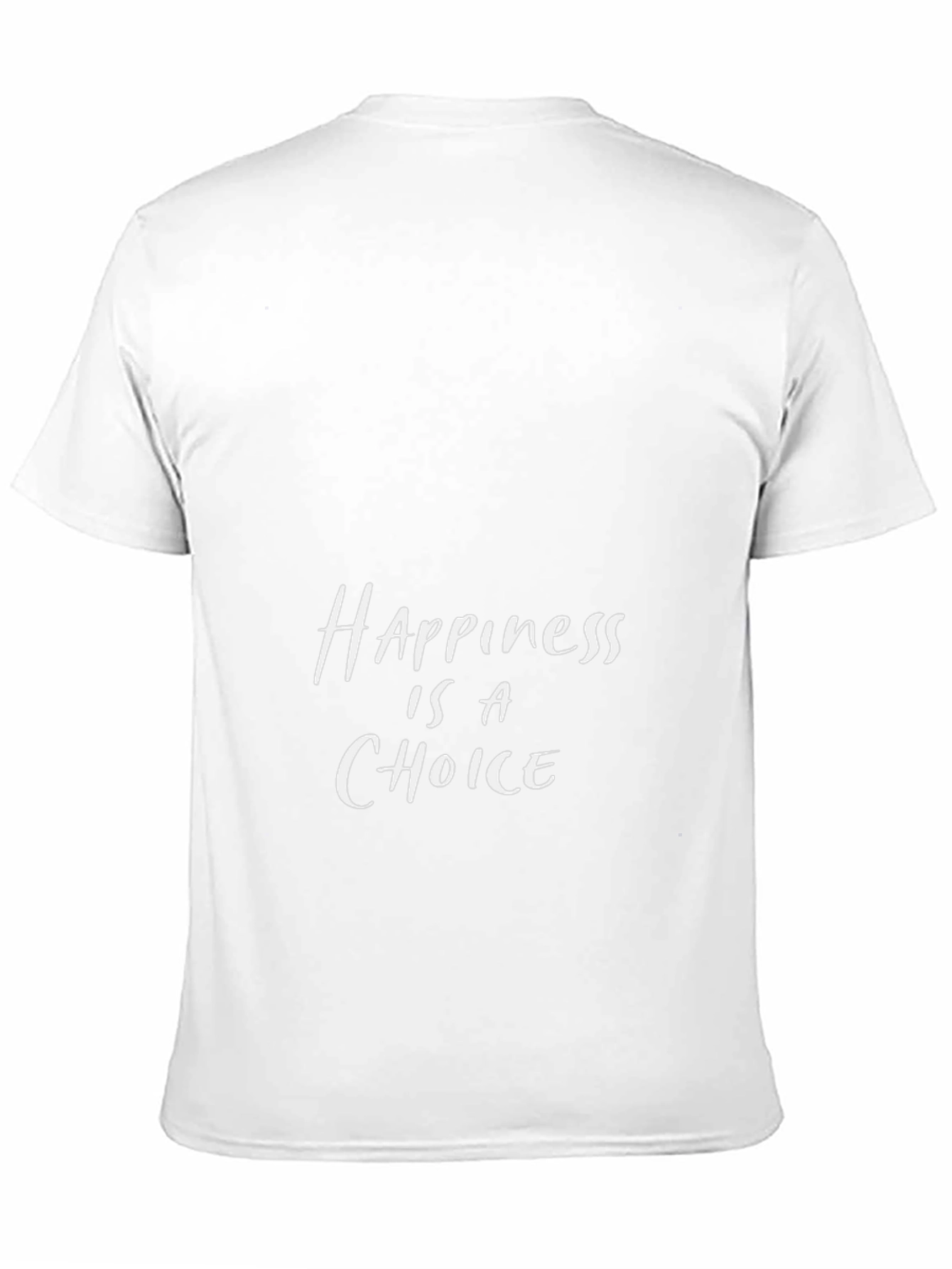 Happiness Is A Choice Black T-Shirt