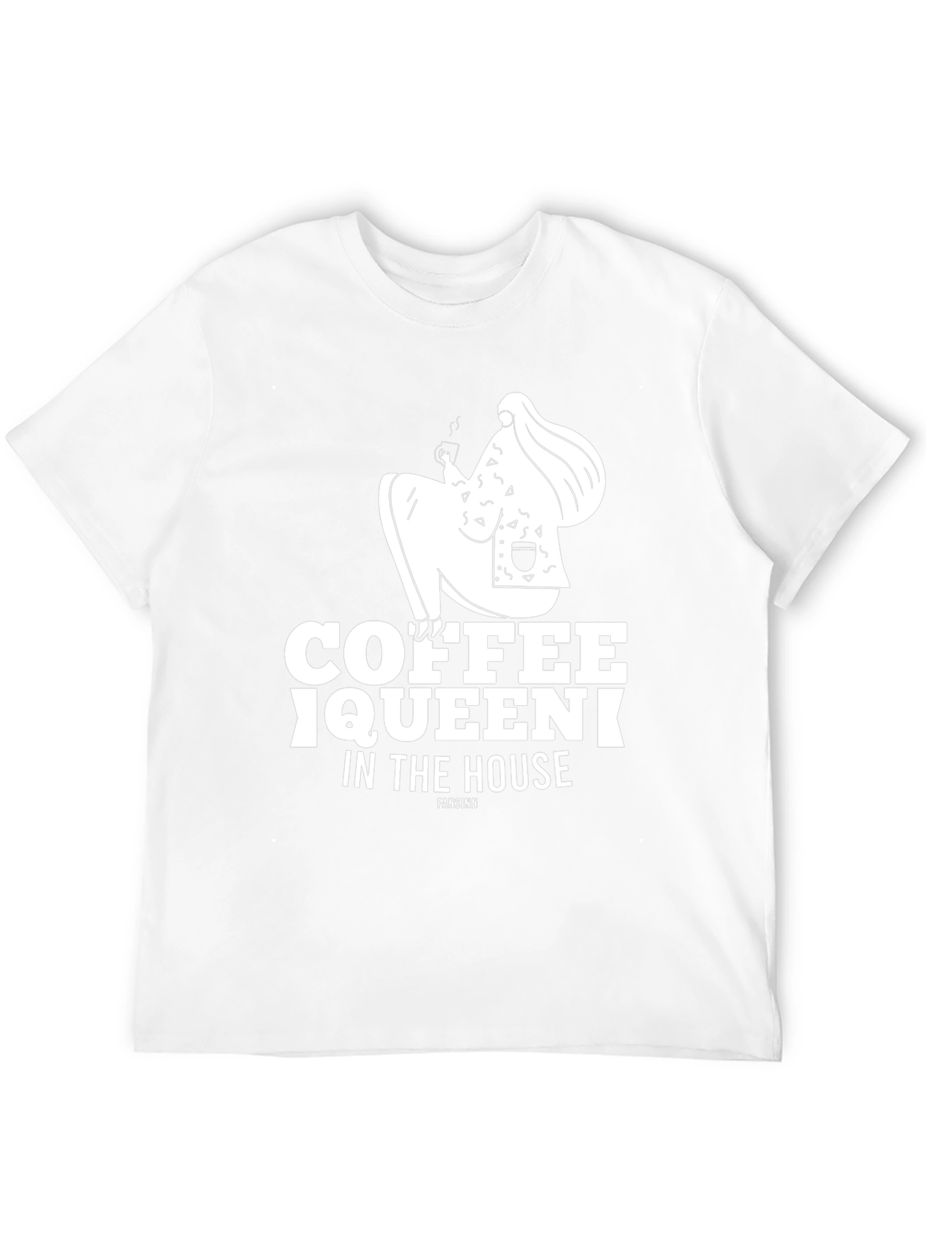 Coffee Queen Graphic T-Shirt - Casual Style