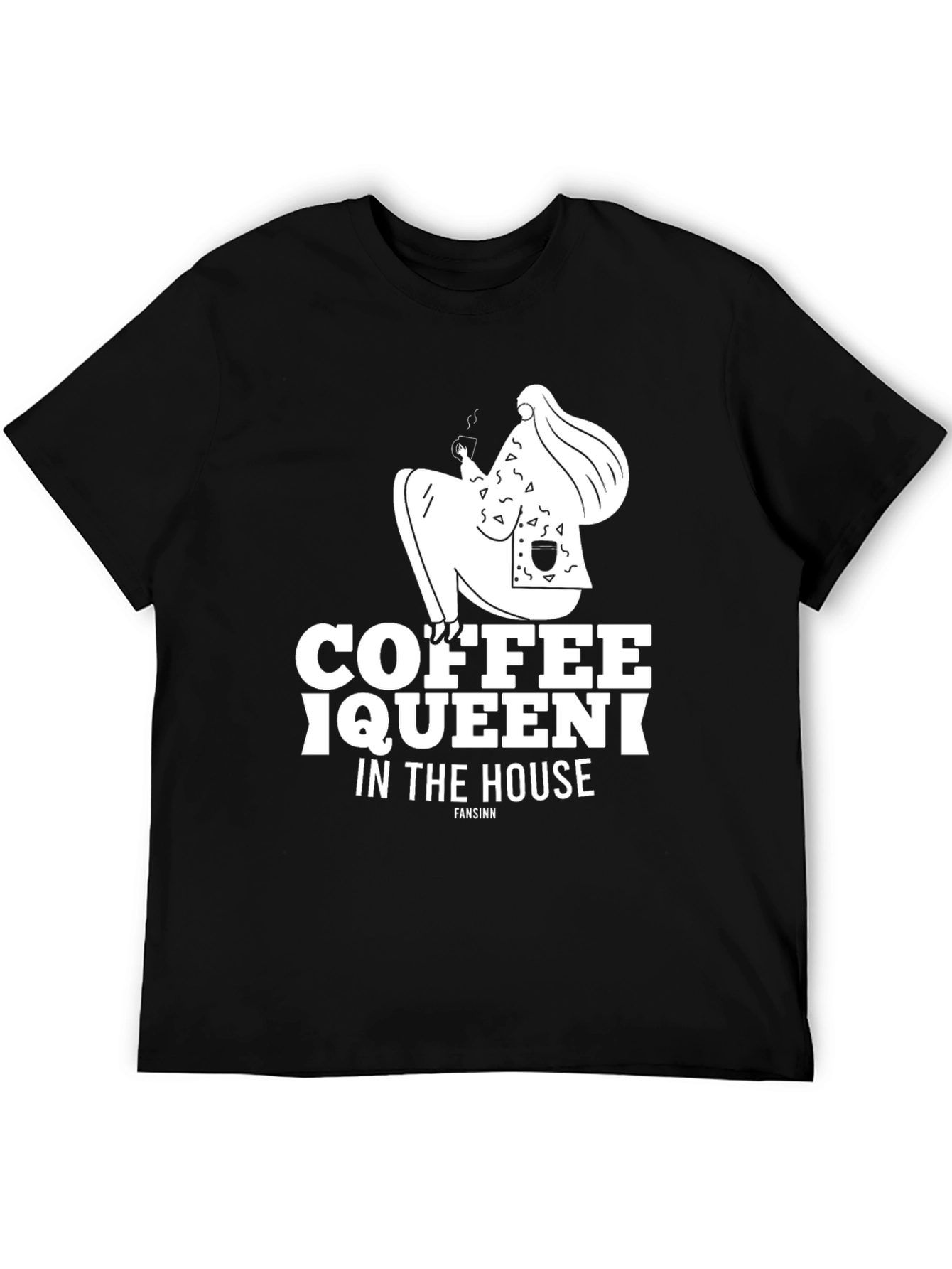 Coffee Queen Graphic T-Shirt - Casual Style