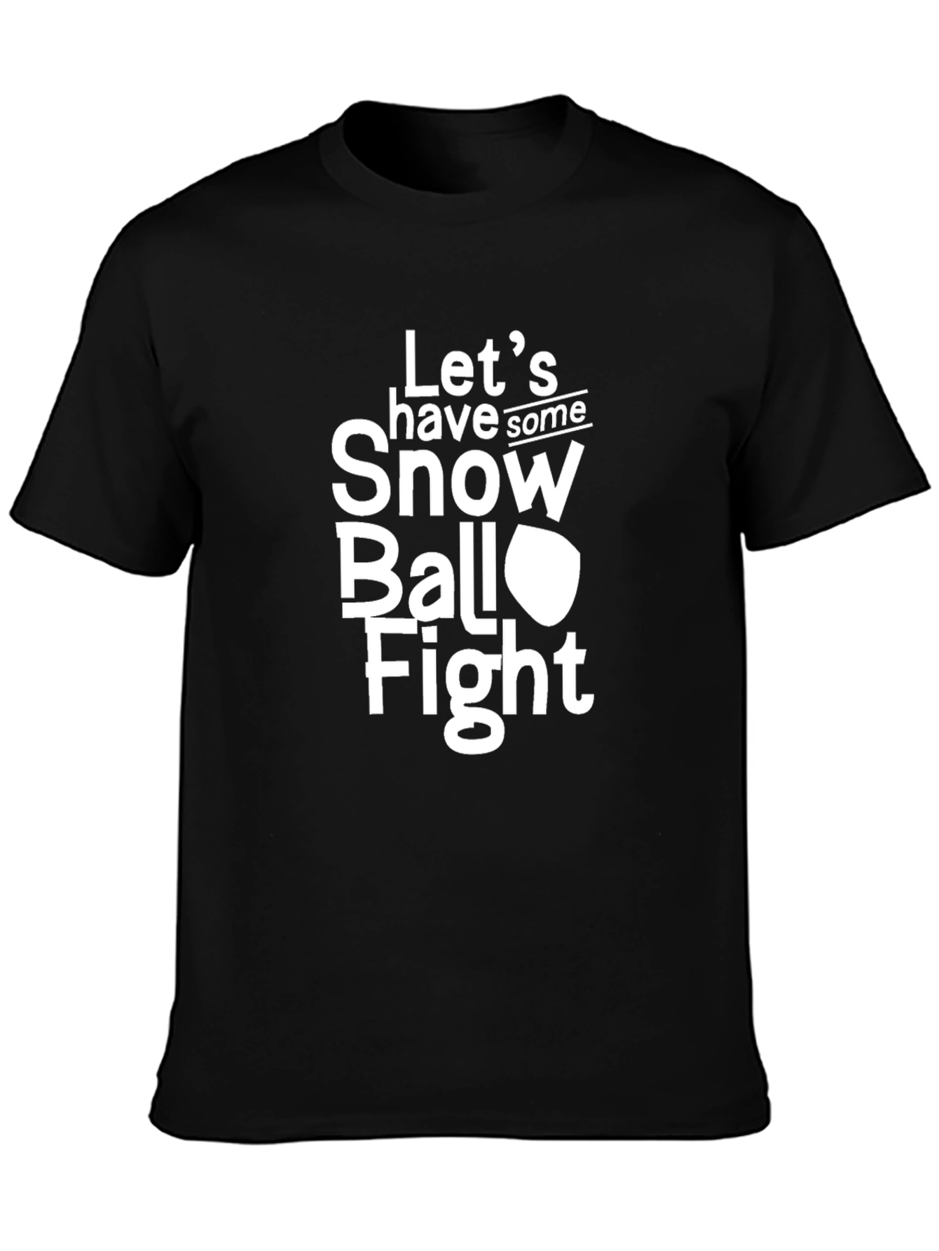 Snowball Fight T-Shirt - Funny Winter Fun