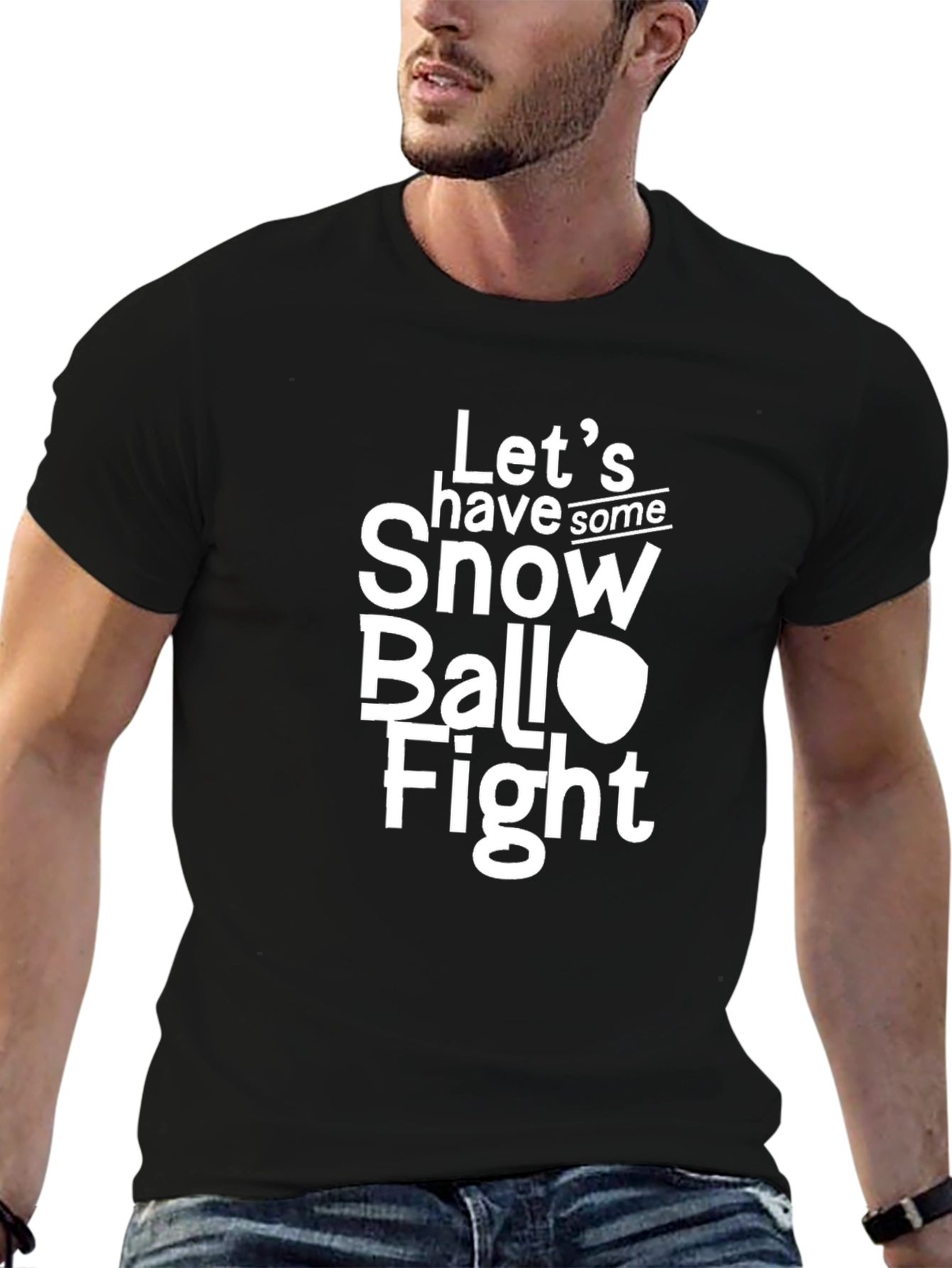 Snowball Fight T-Shirt - Funny Winter Fun