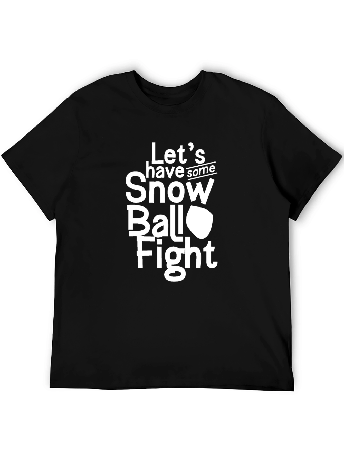 Snowball Fight T-Shirt - Funny Winter Fun