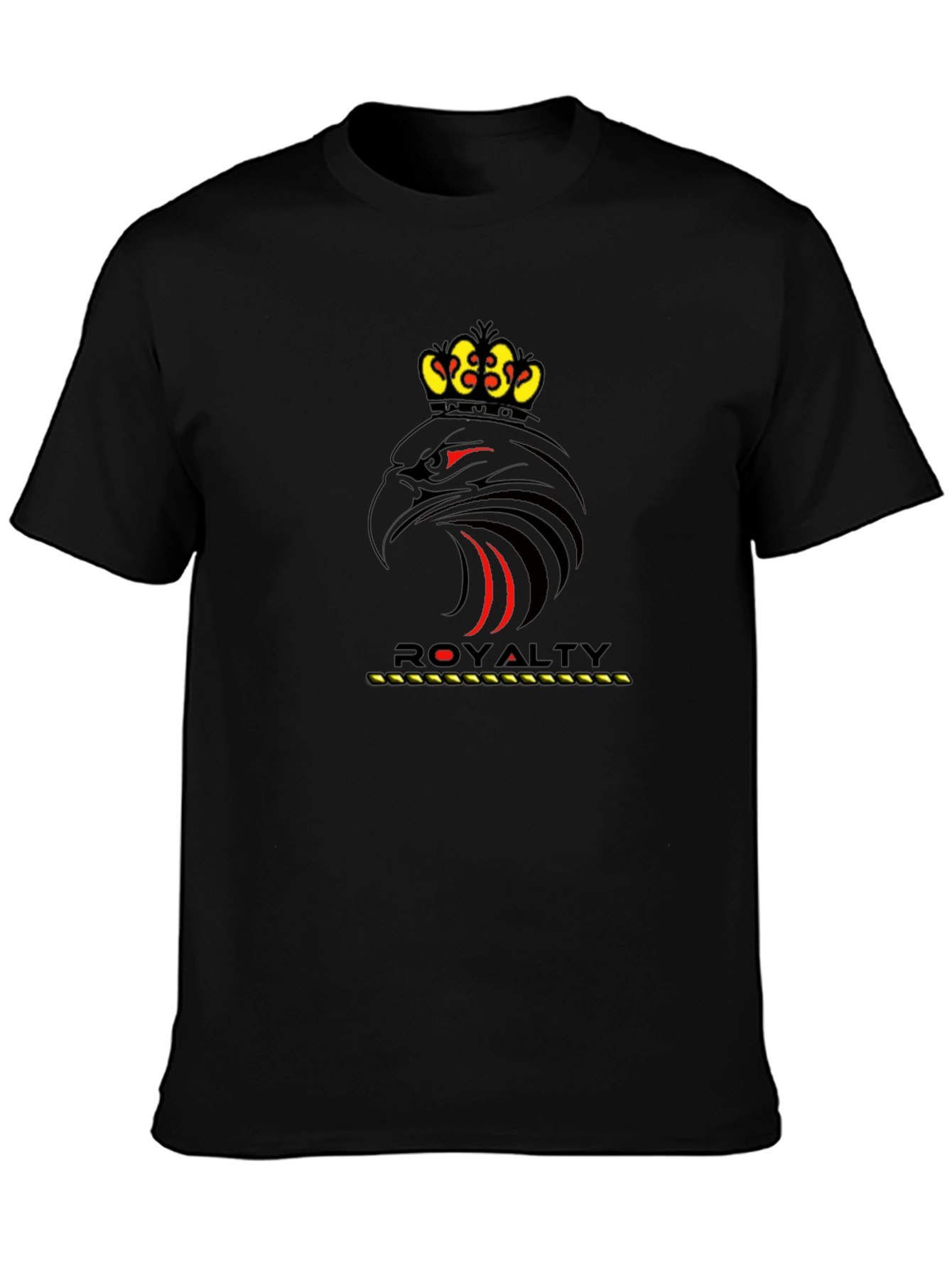 Royalty Eagle Black T-Shirt
