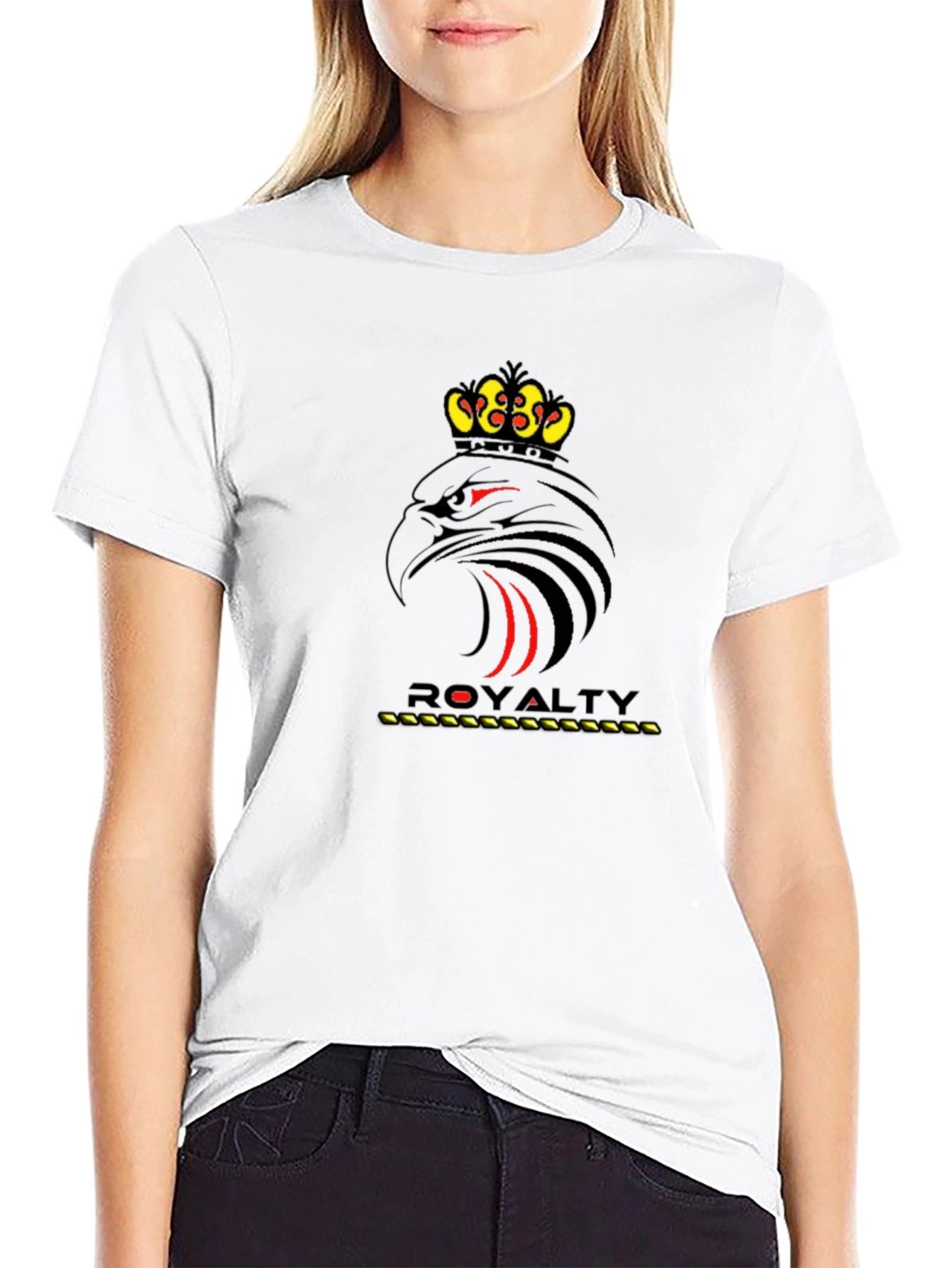 Royalty Eagle Black T-Shirt
