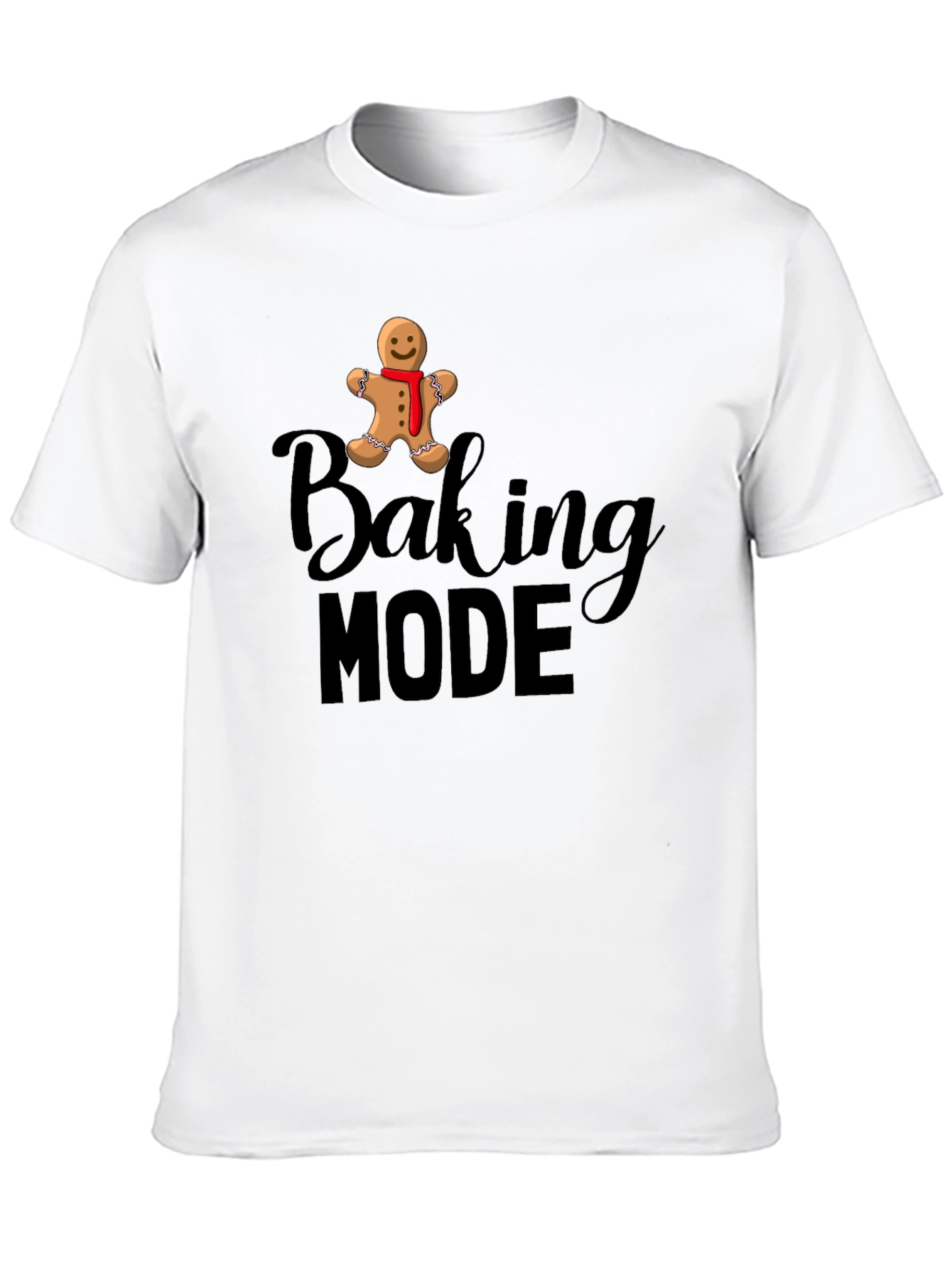 Baking Mode Gingerbread Men Holiday T-Shirt