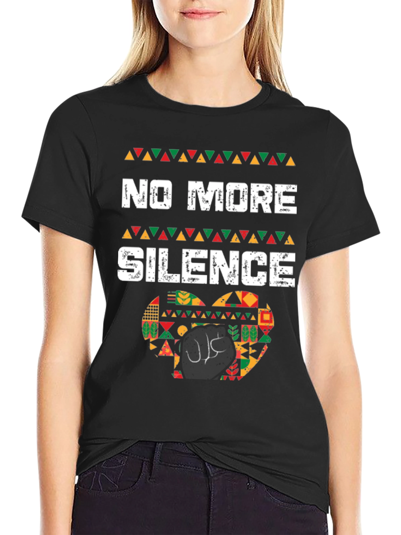 No More Silence Black History T-Shirt