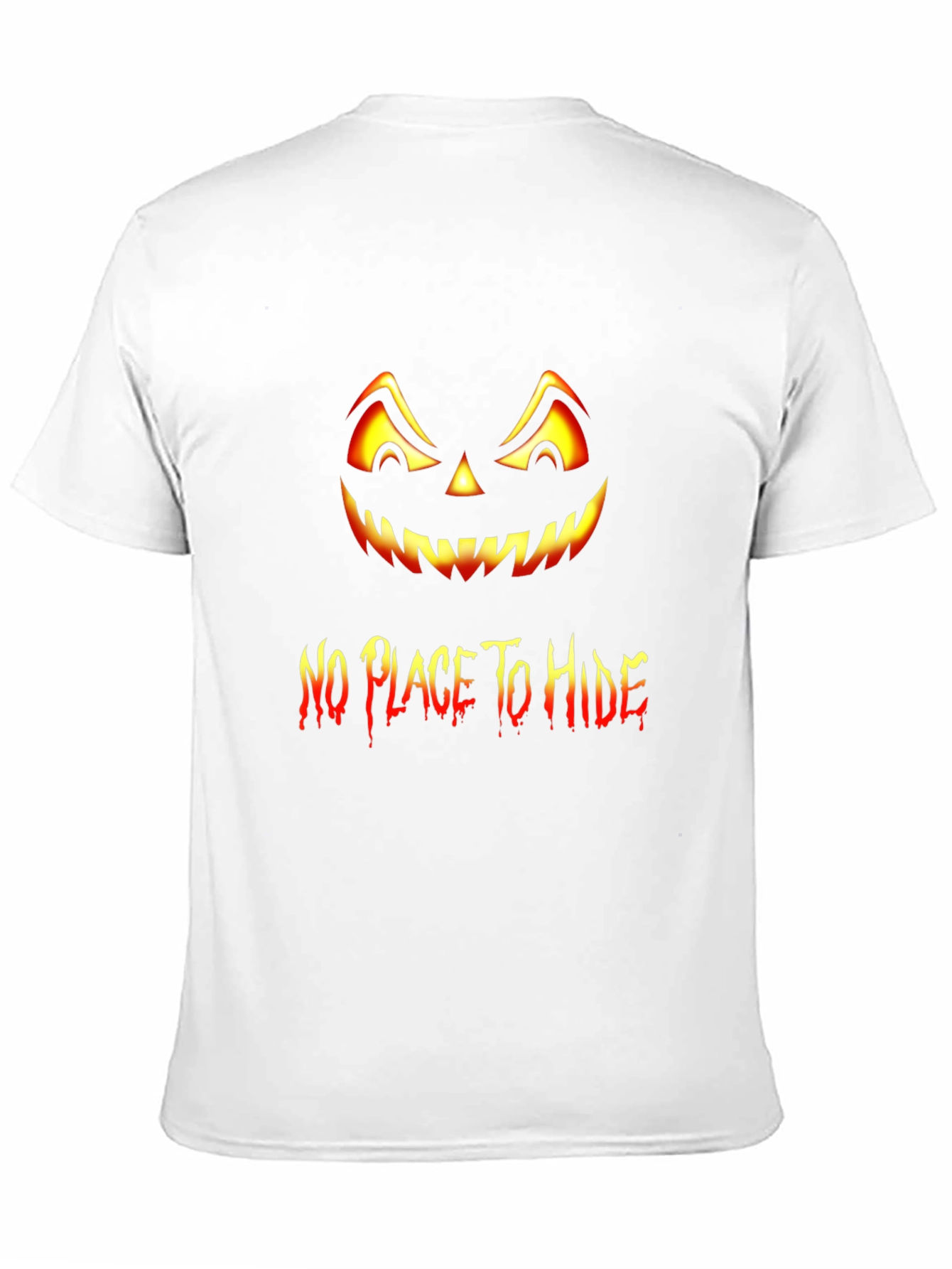Halloween Graphic Tee - No Place To Hide
