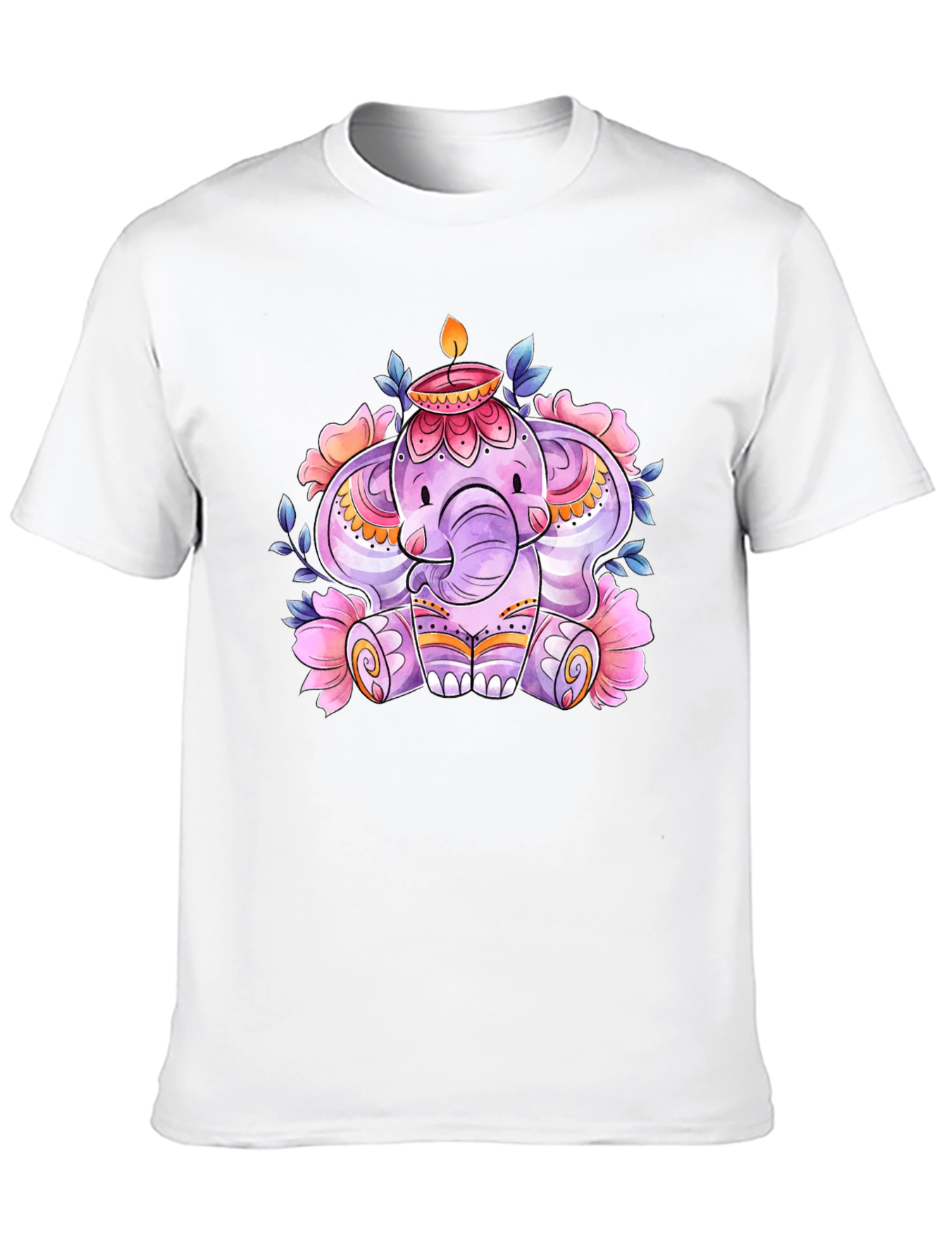 Elephant & Candle Graphic Tee