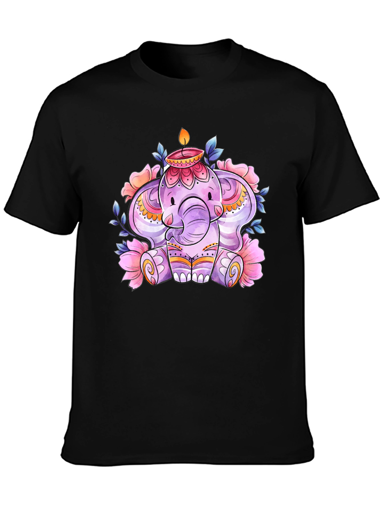 Elephant & Candle Graphic Tee