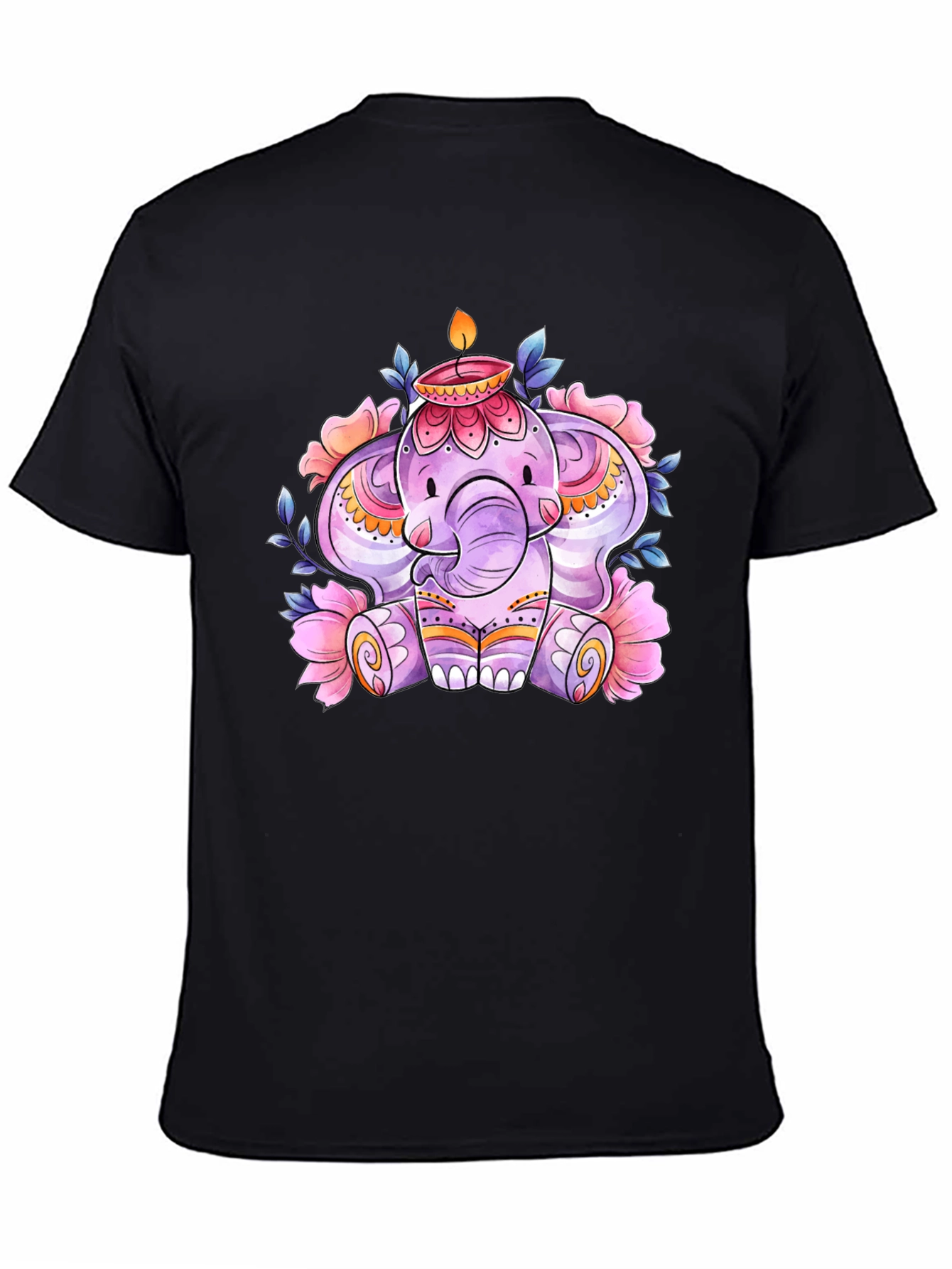 Elephant & Candle Graphic Tee