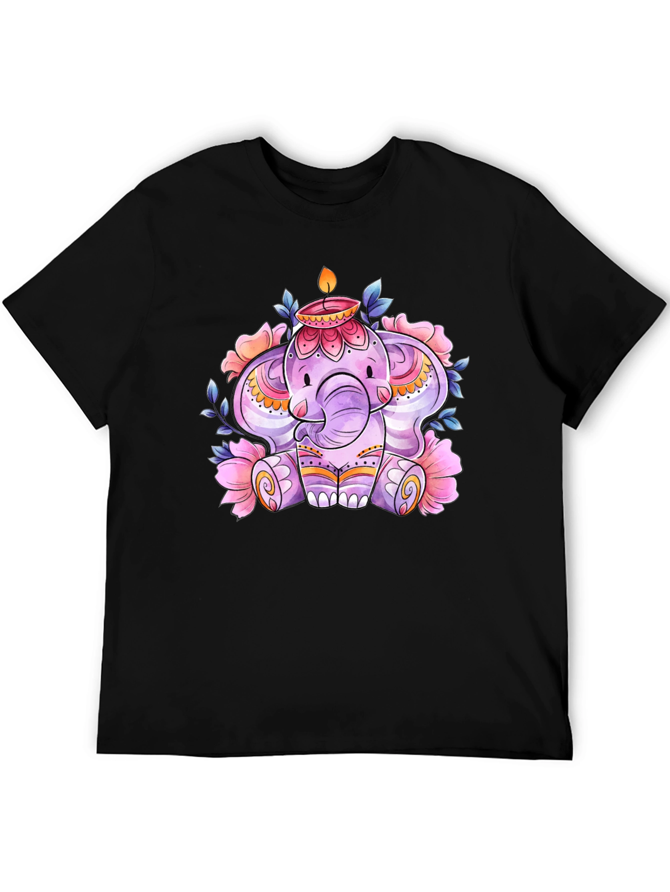Elephant & Candle Graphic Tee
