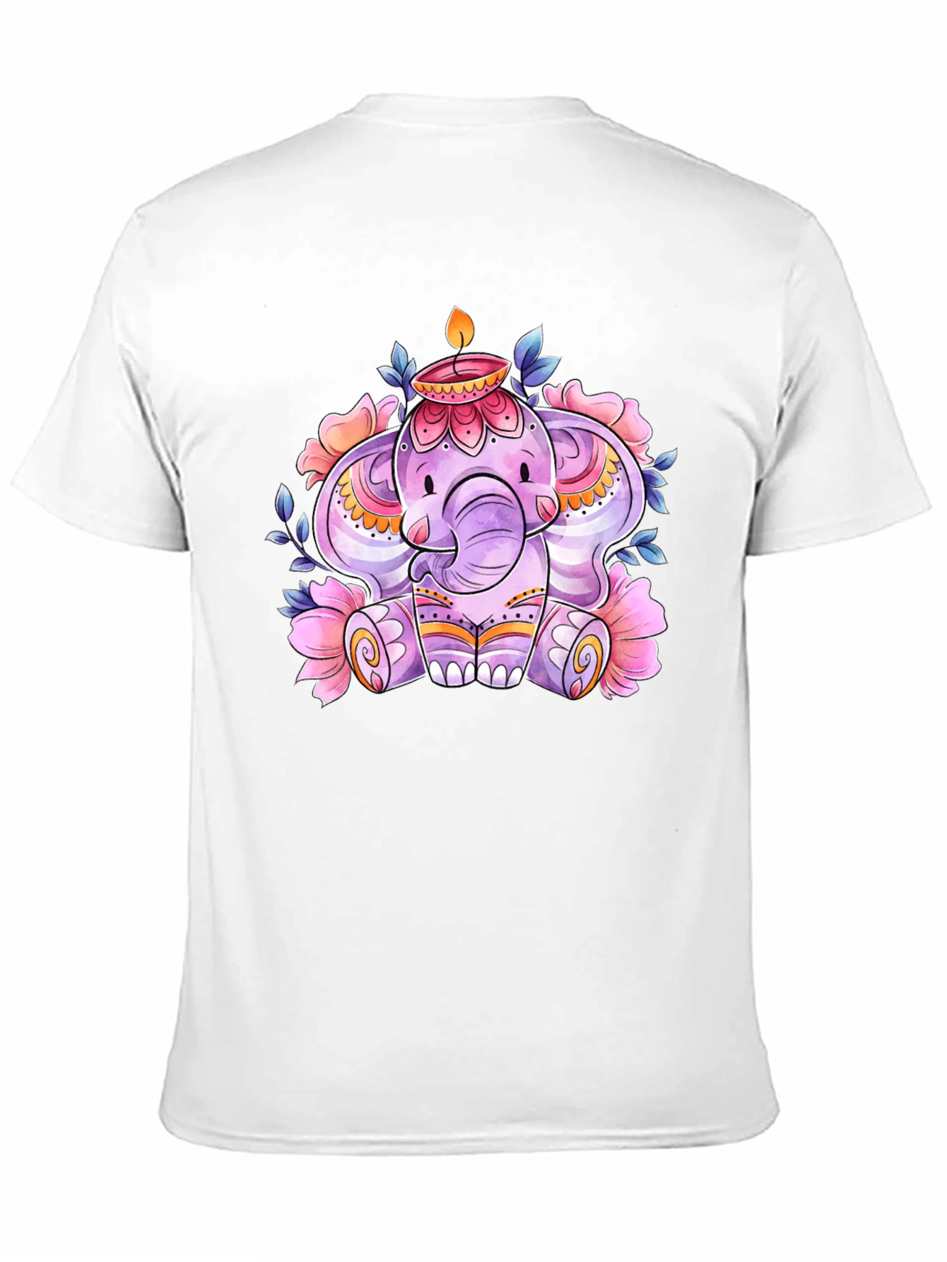 Elephant & Candle Graphic Tee