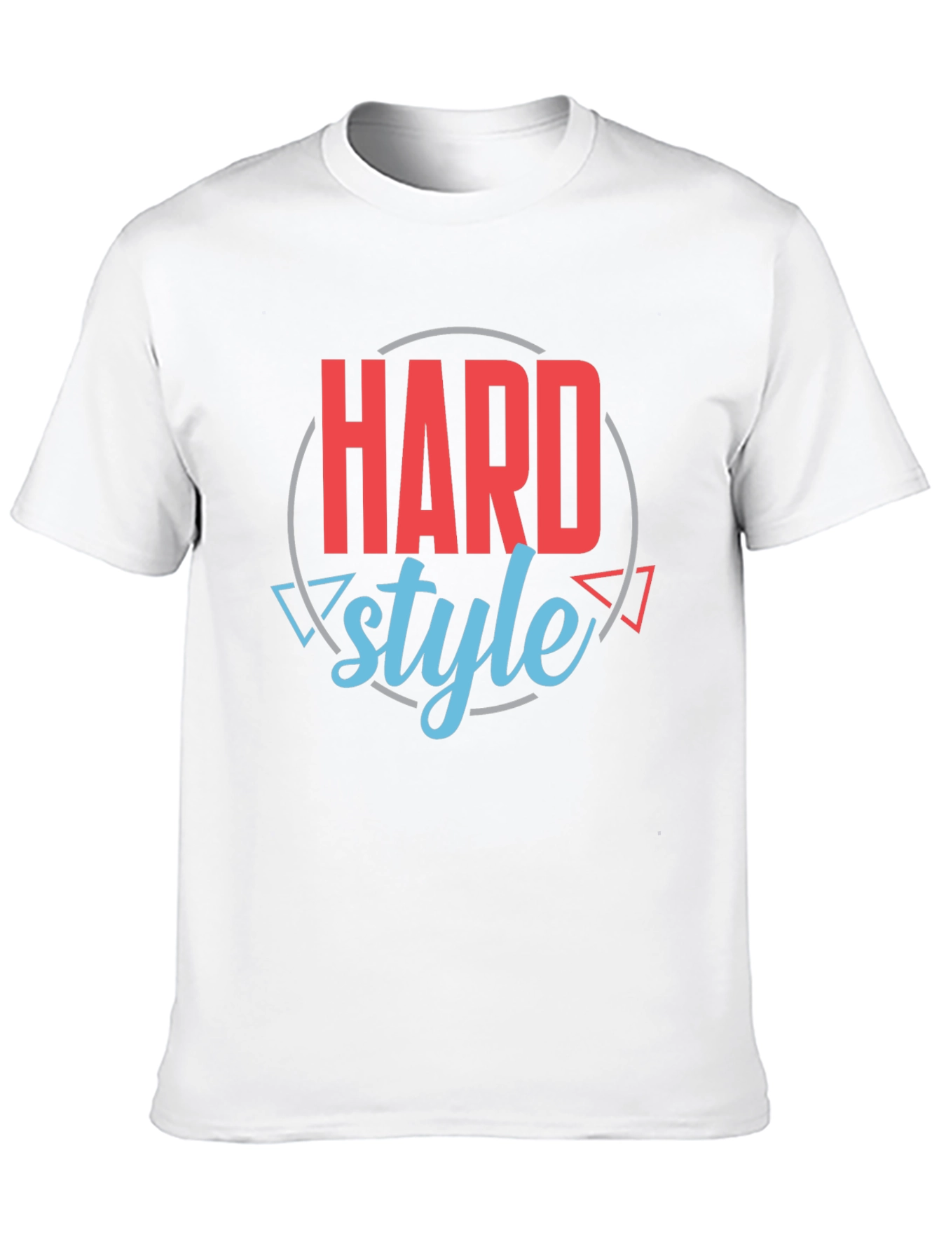 Hardstyle Graphic Print Black T-Shirt