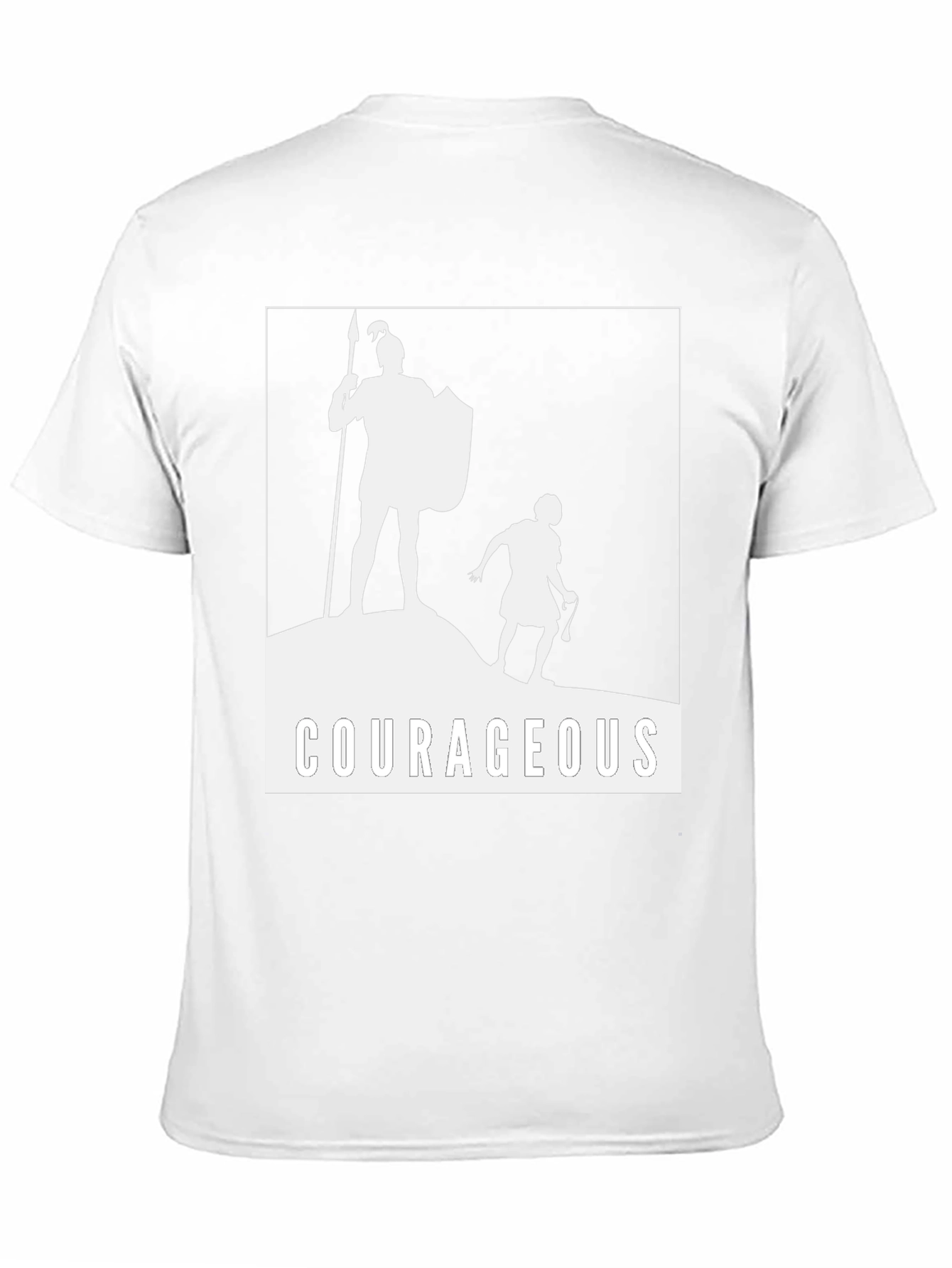 Courageous David and Goliath Graphic Tee
