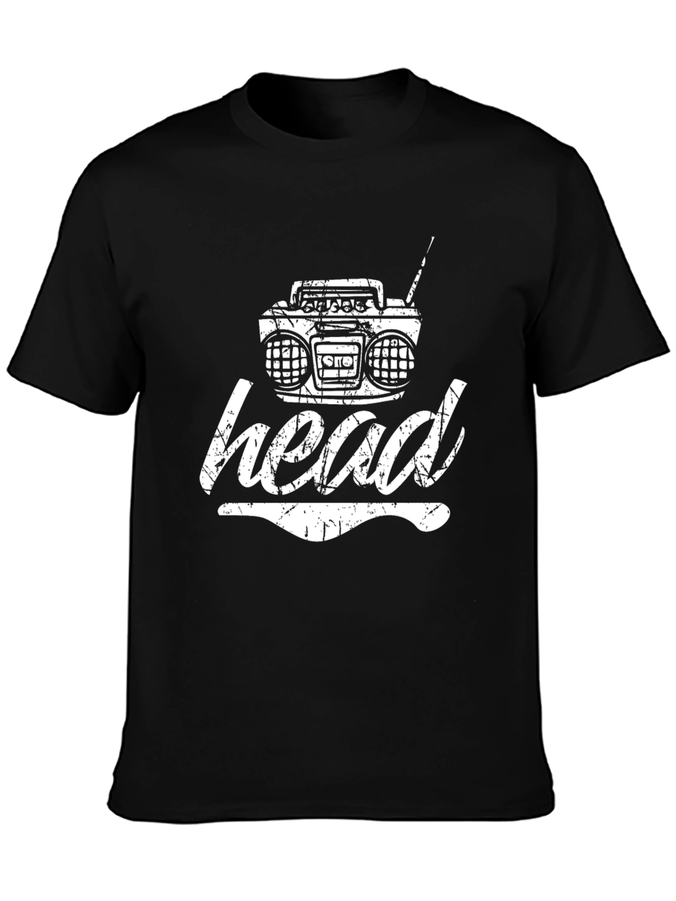Retro Boombox Graphic T-Shirt
