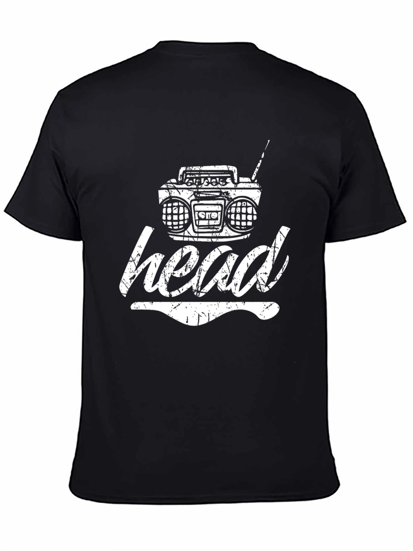 Retro Boombox Graphic T-Shirt