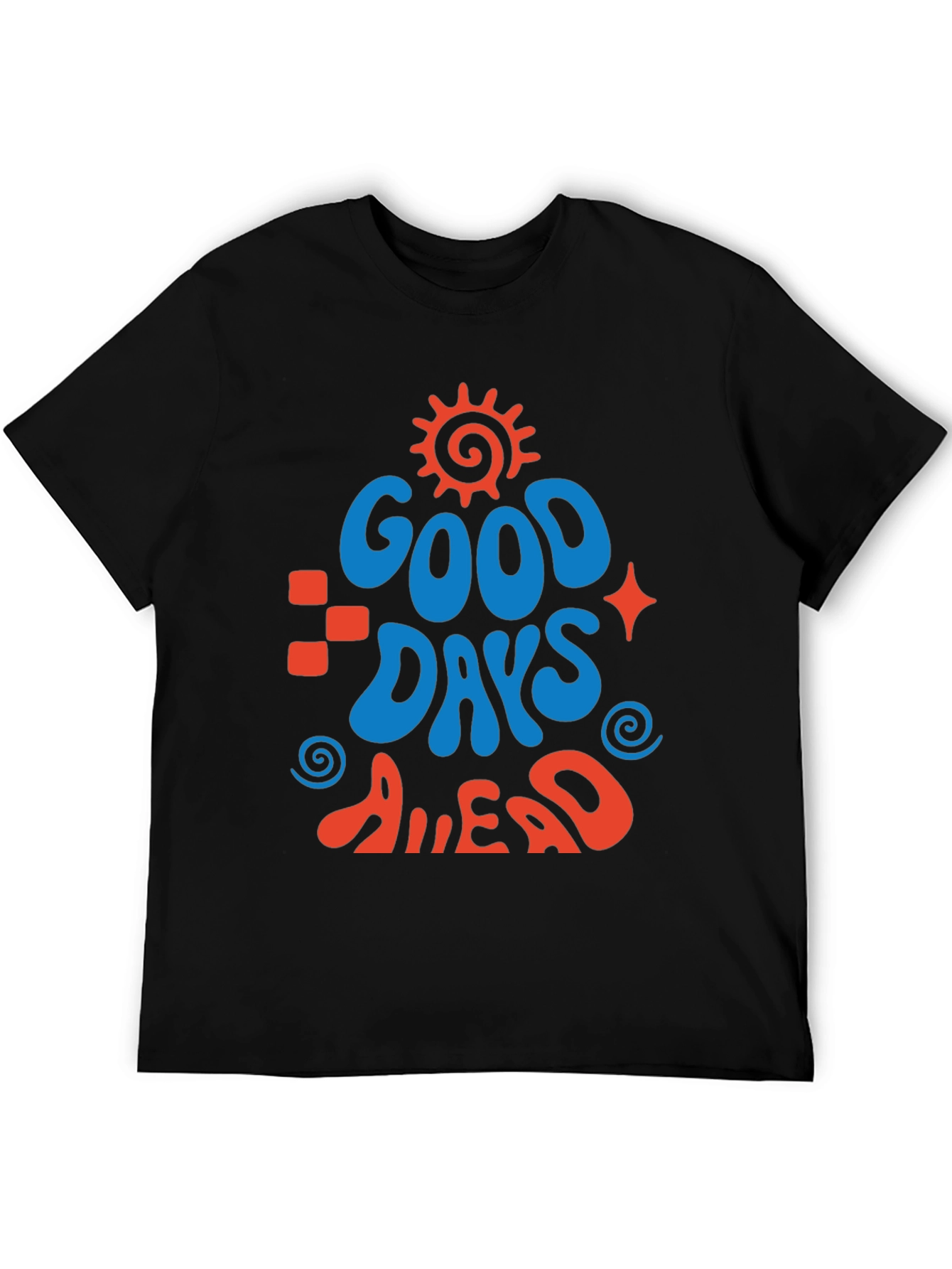 Good Days Ahead Graphic Tee - Retro Style