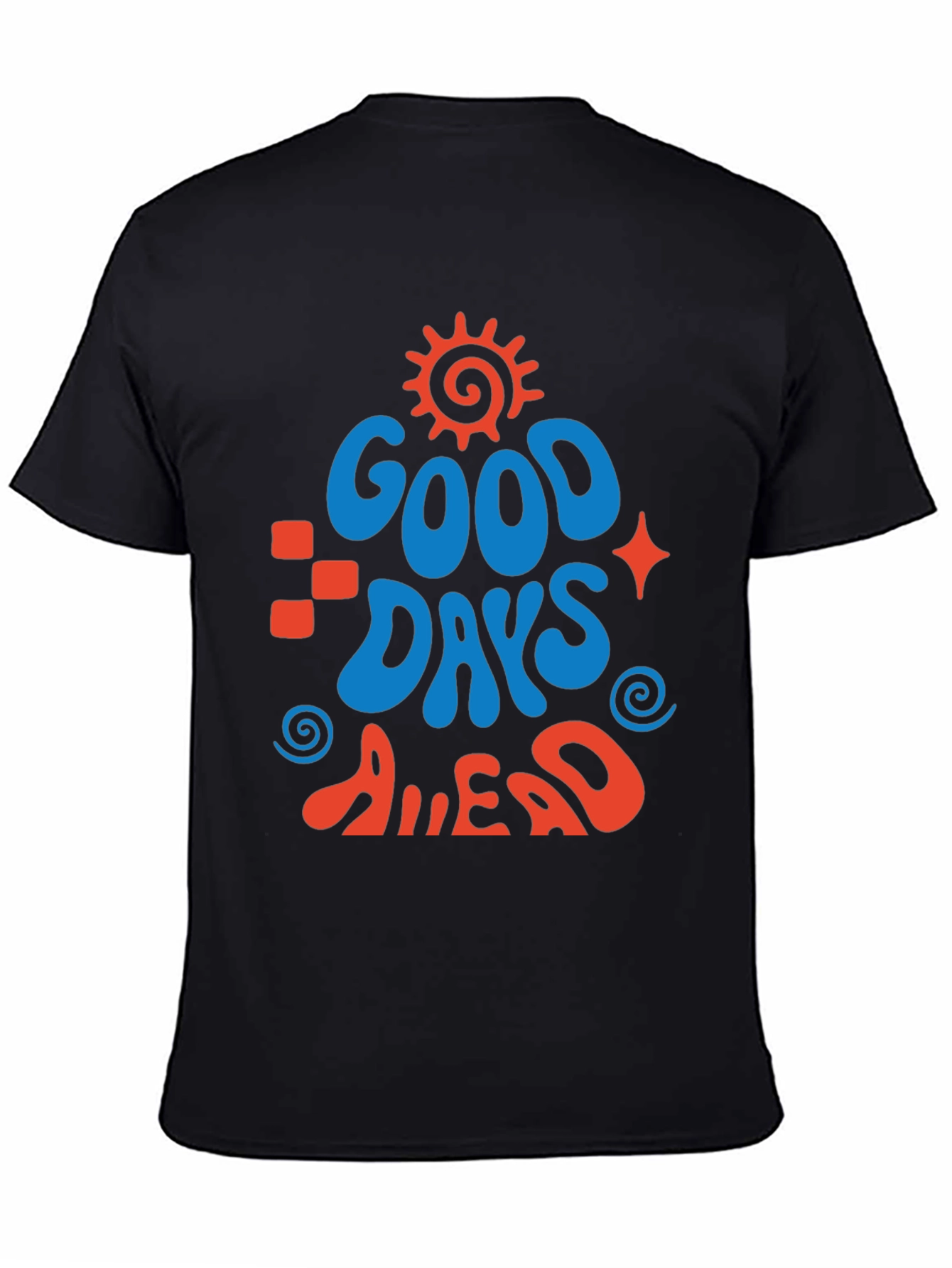 Good Days Ahead Graphic Tee - Retro Style