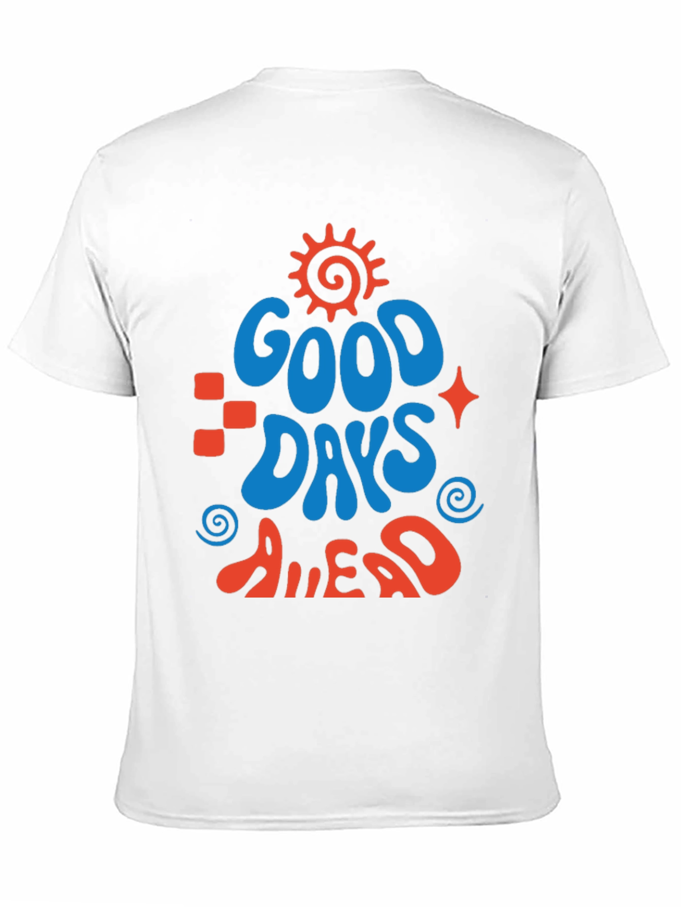Good Days Ahead Graphic Tee - Retro Style