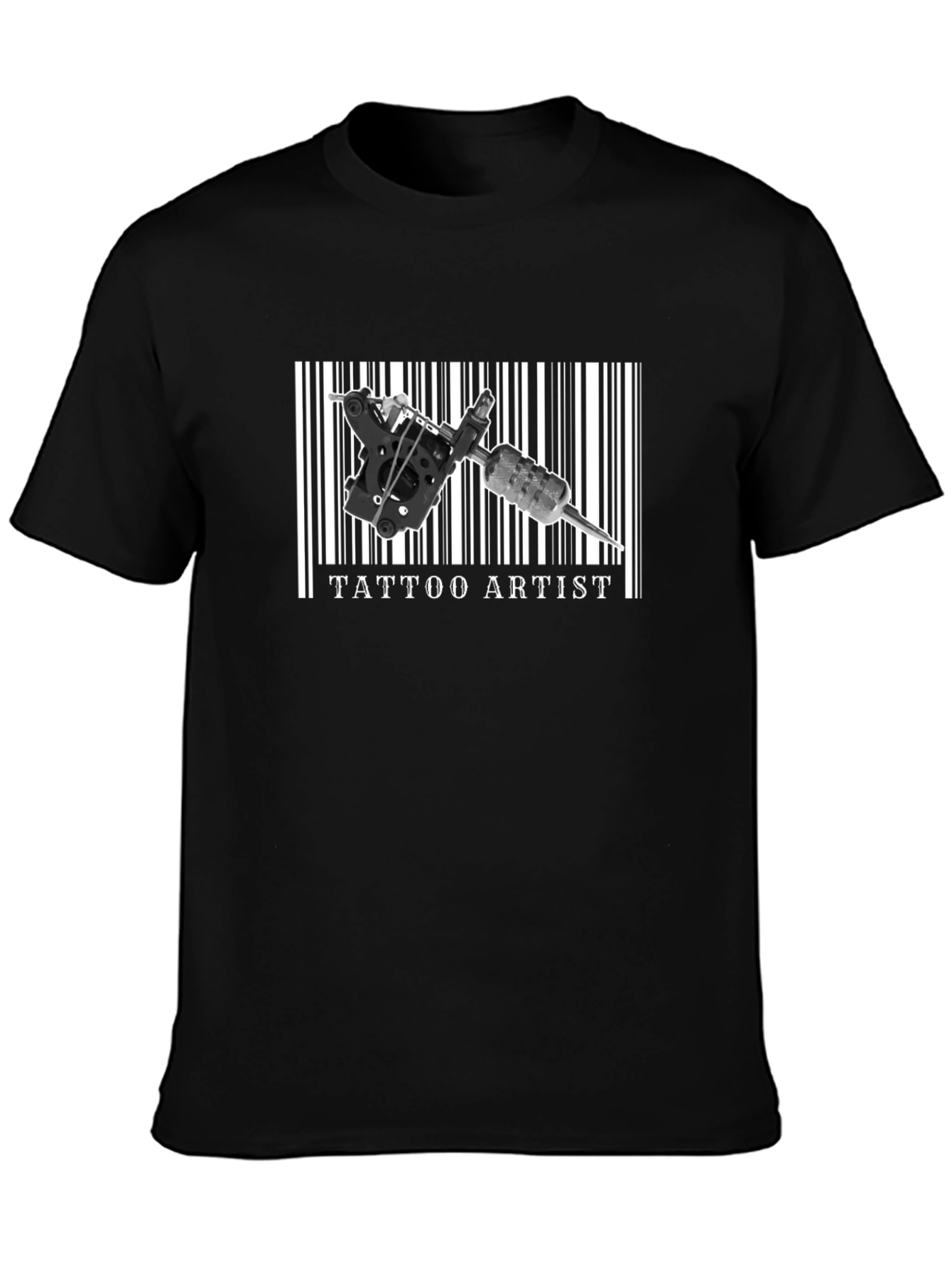 Tattoo Artist Barcode T-Shirt