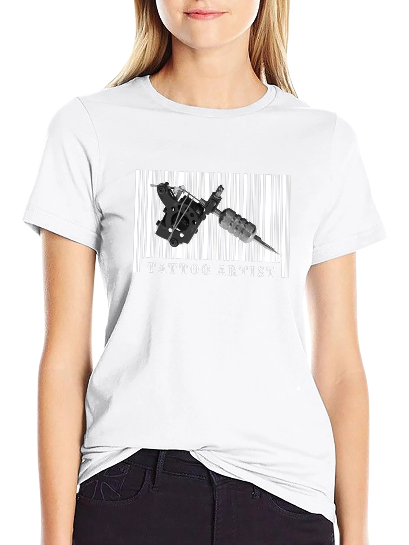 Tattoo Artist Barcode T-Shirt