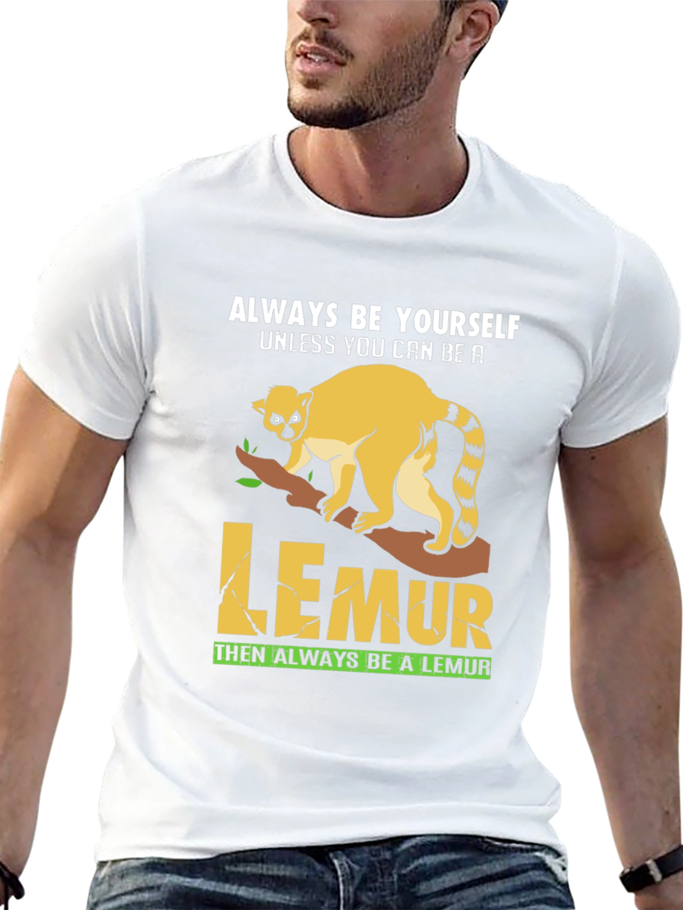 Always Be Yourself Lemur Graphic Tee
