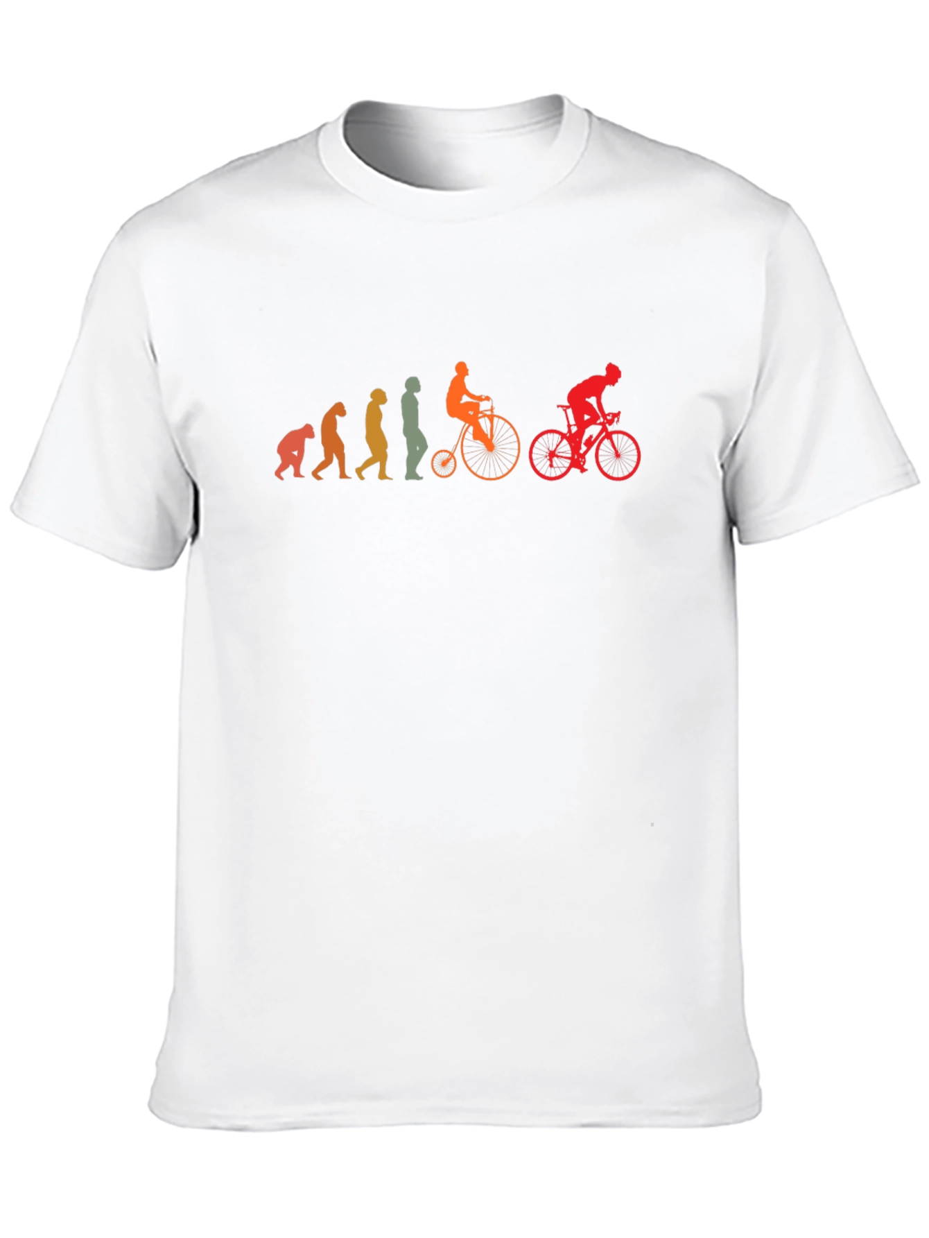 Evolution of a Cyclist T-Shirt